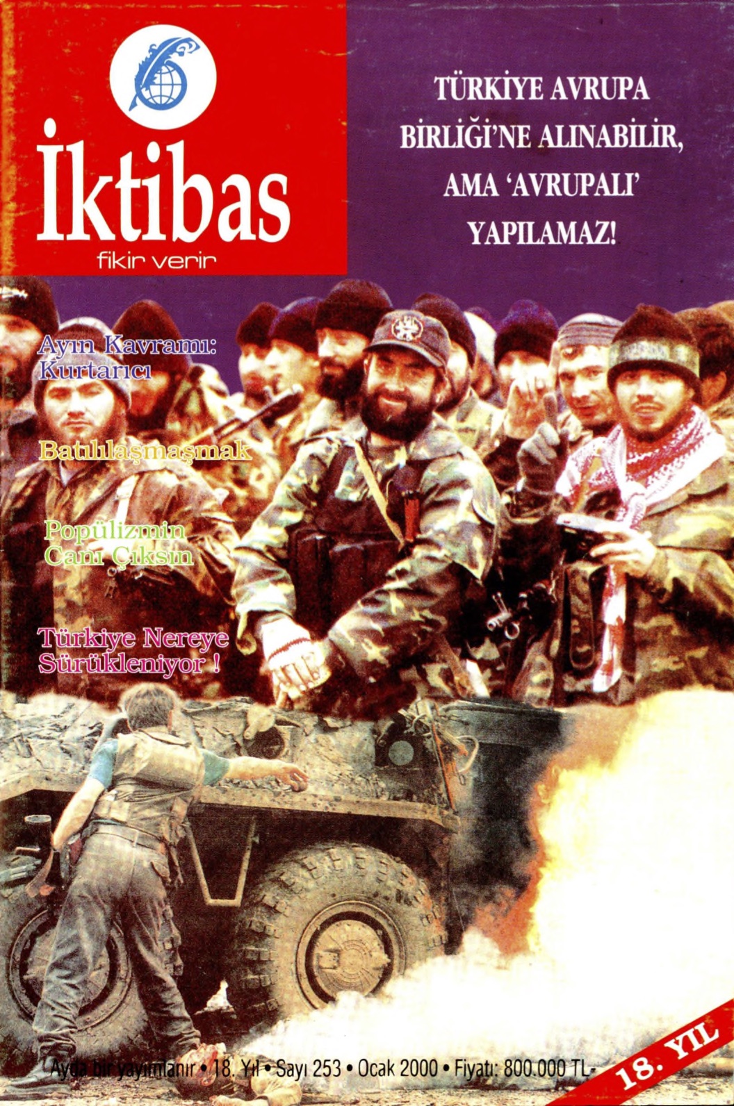 18. Cilt 253. Sayı Kapağı
