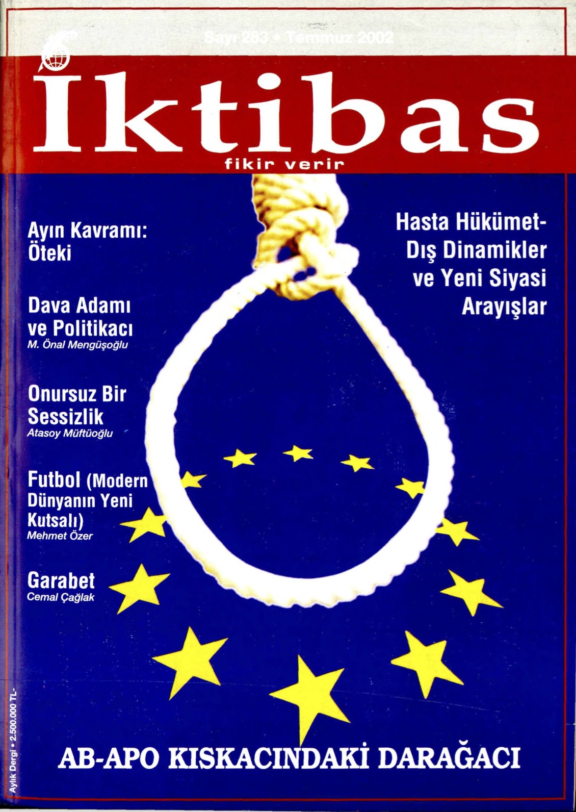 20. Cilt 283. Sayı Kapağı
