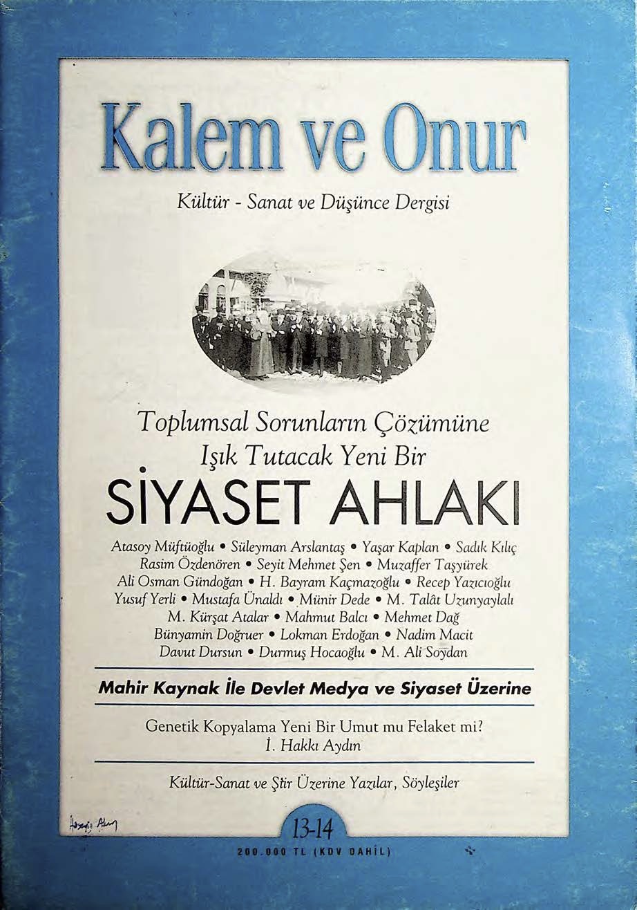 13-14. Sayı Kapağı
