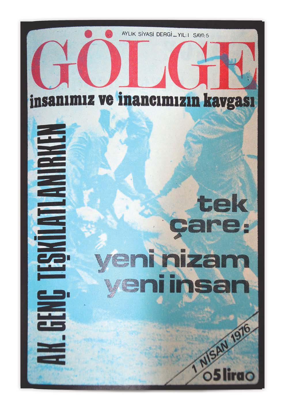 1. Cilt 5. Sayı Kapağı