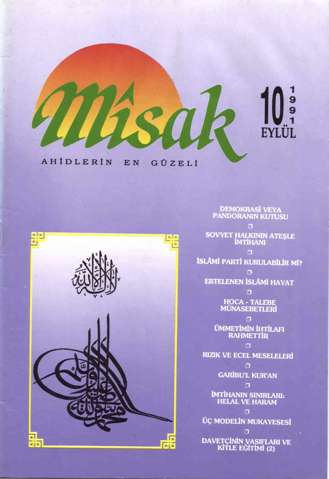 2. Cilt 10. Sayı Kapağı