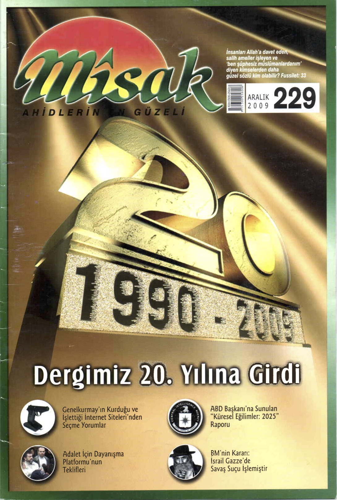 39. Cilt 229. Sayı Kapağı