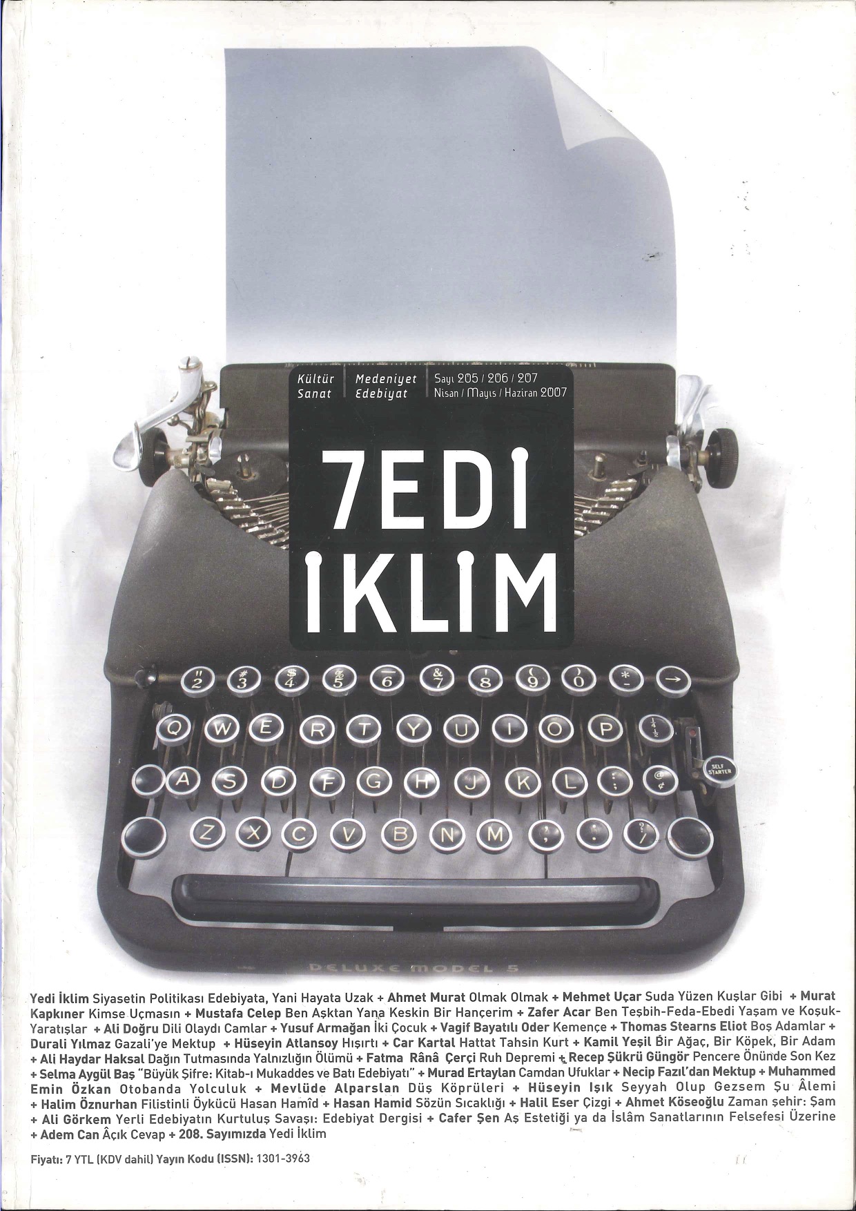 20. Cilt 205-206-207. Sayı Kapağı