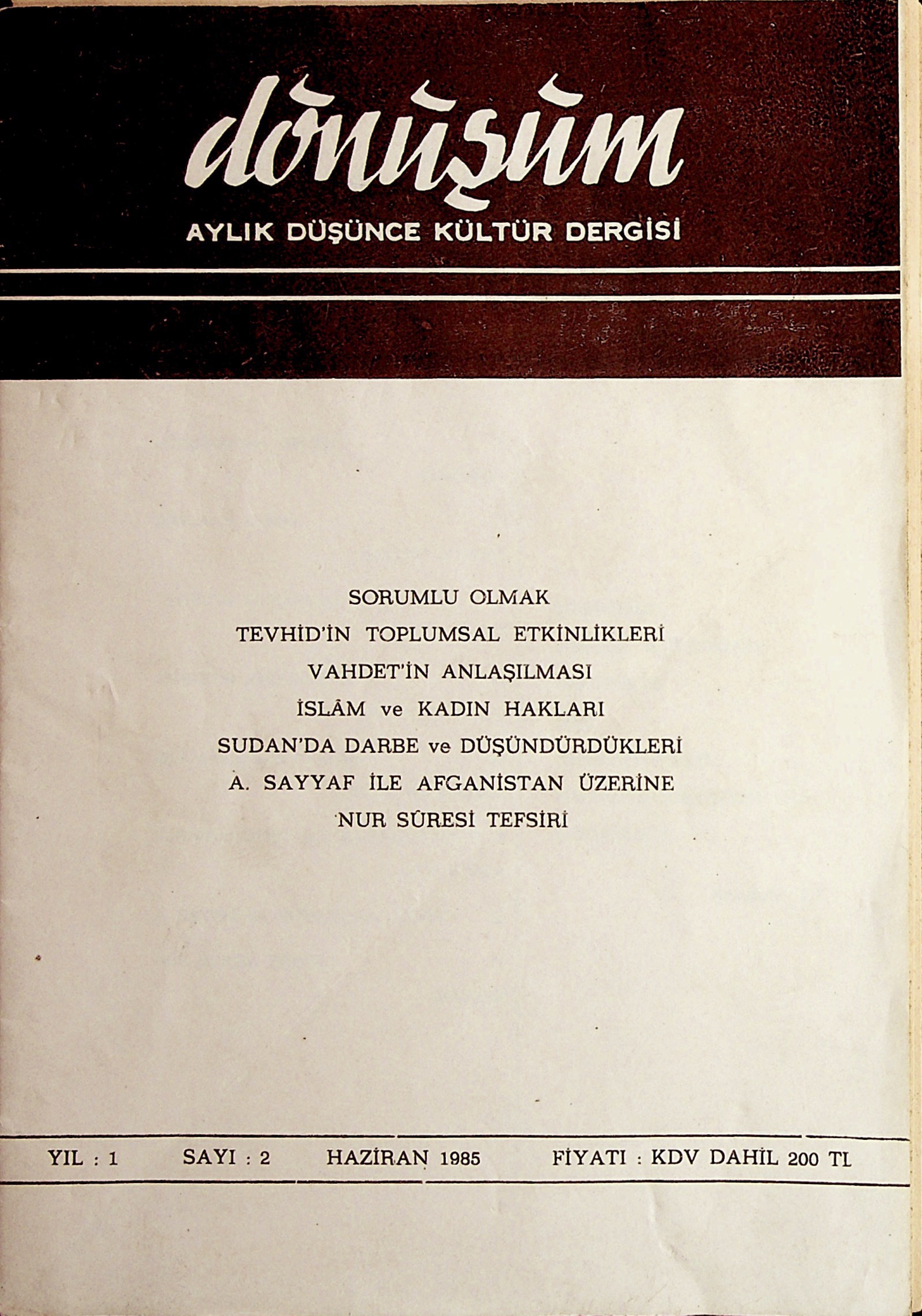 2. Sayı Kapağı