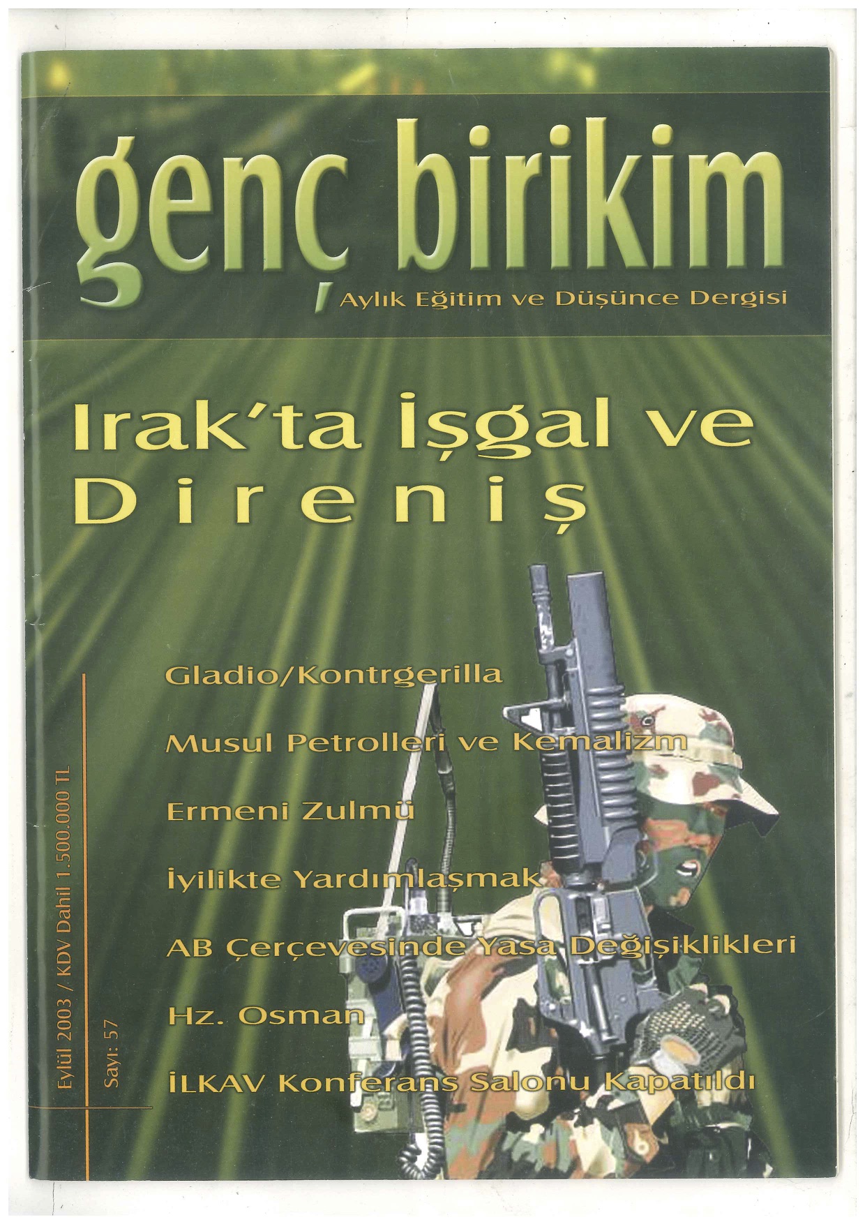 57. Sayı Kapağı