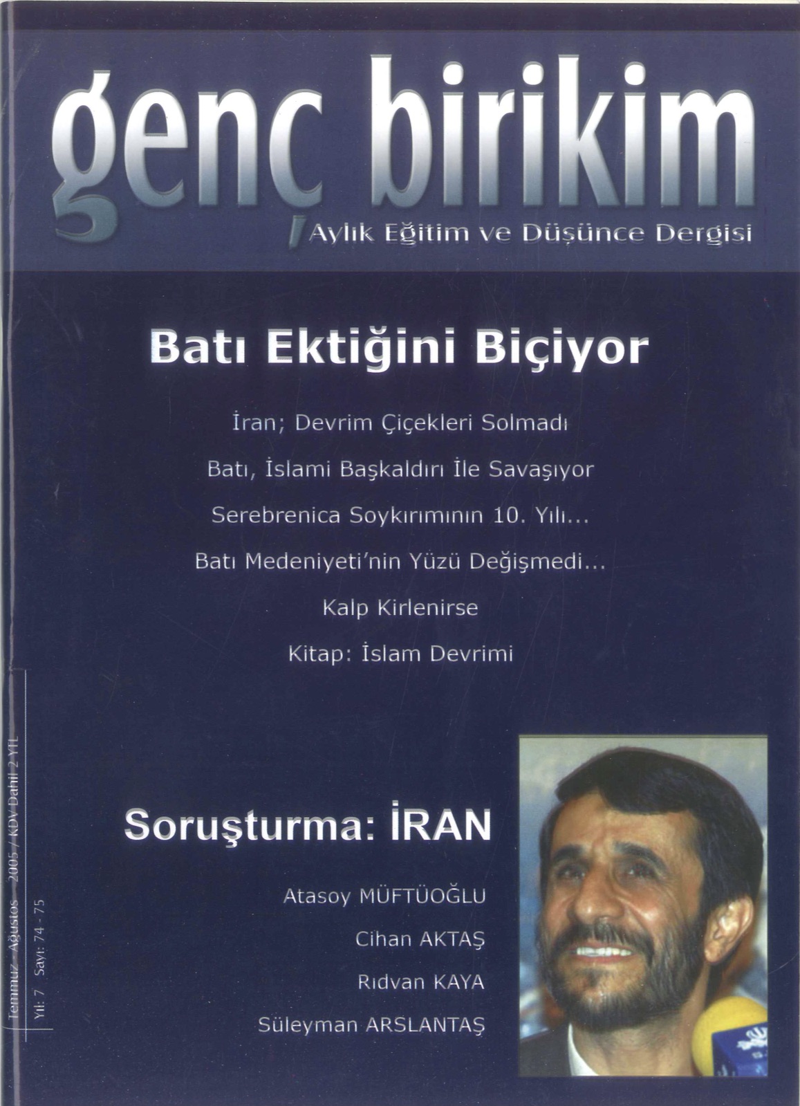 74-75. Sayı Kapağı
