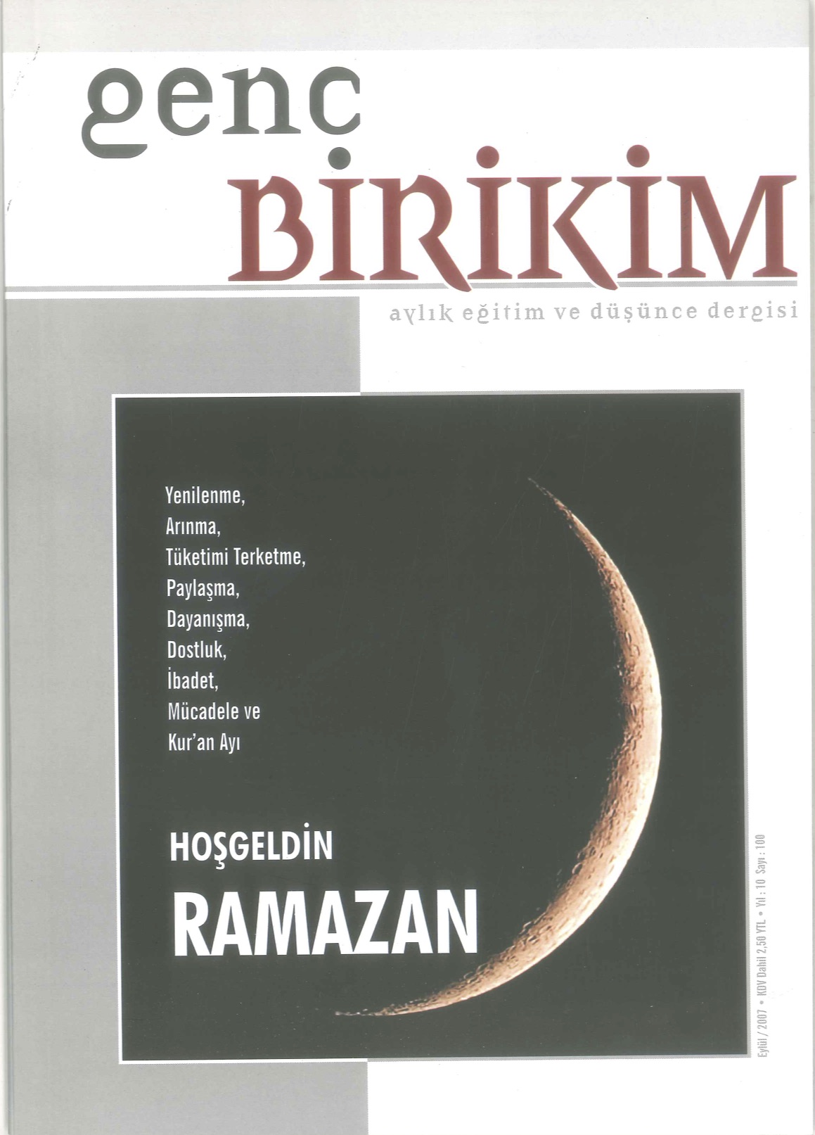 100. Sayı Kapağı