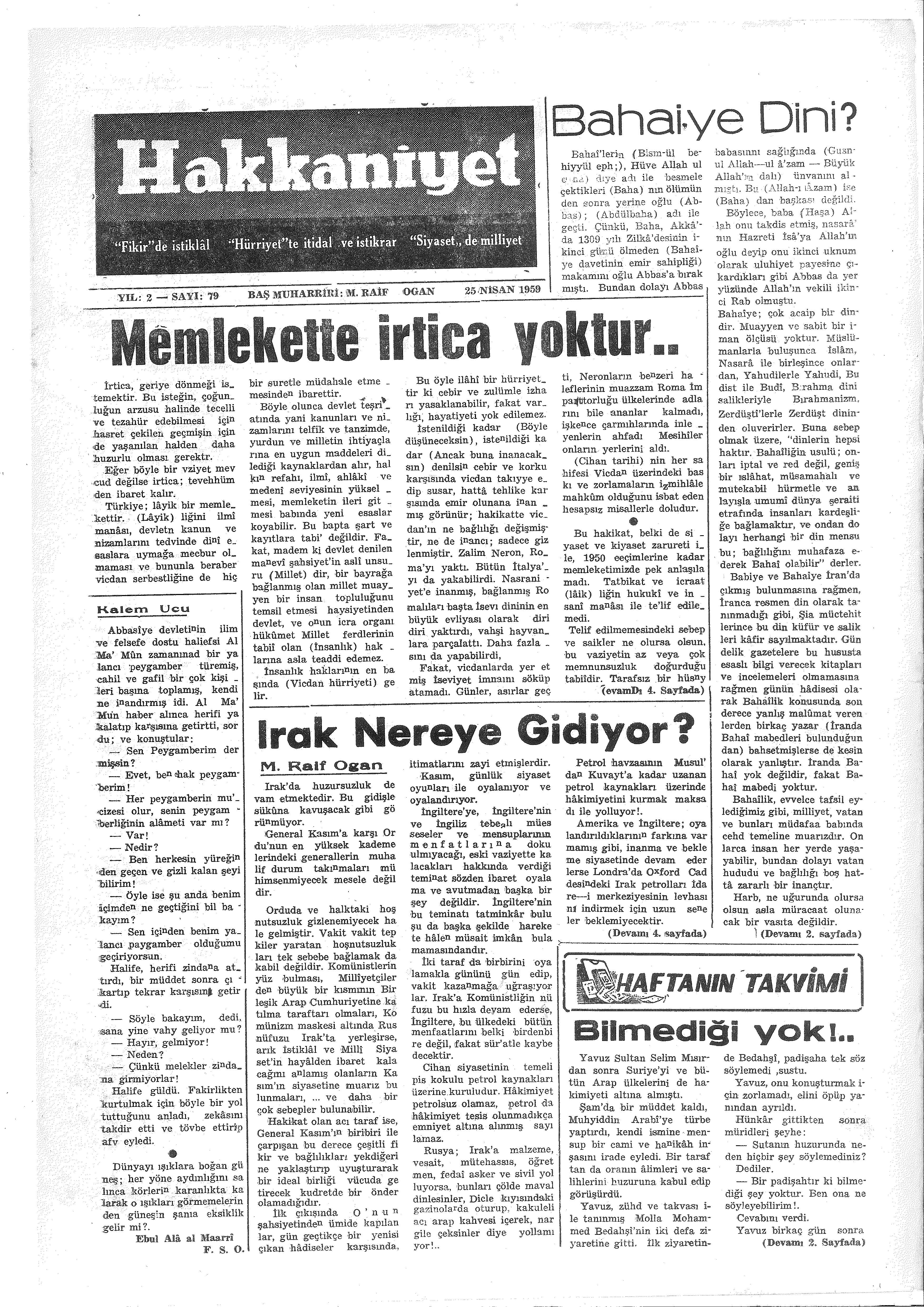 79. Sayı Kapağı