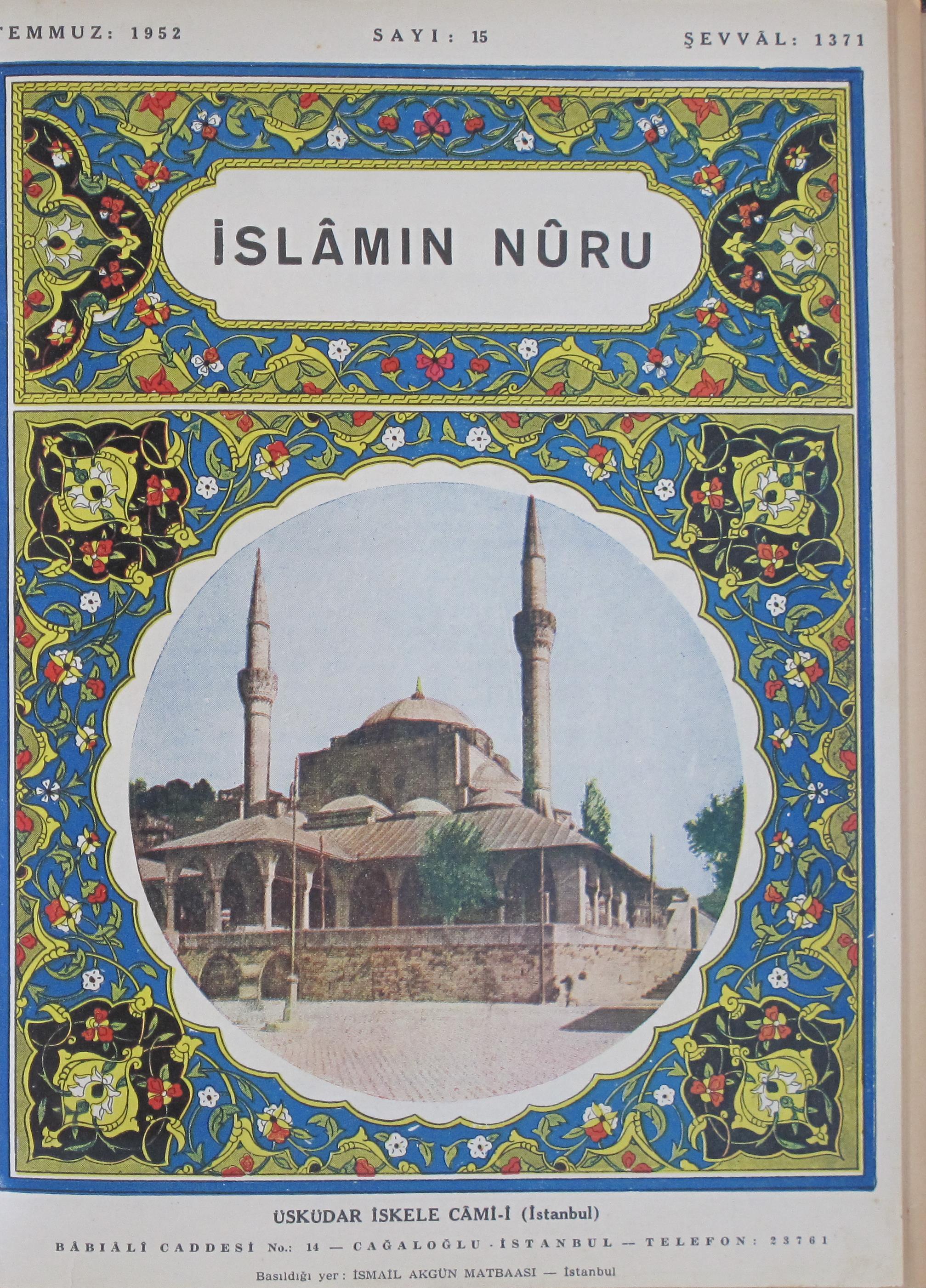 2. Cilt 15. Sayı Kapağı
