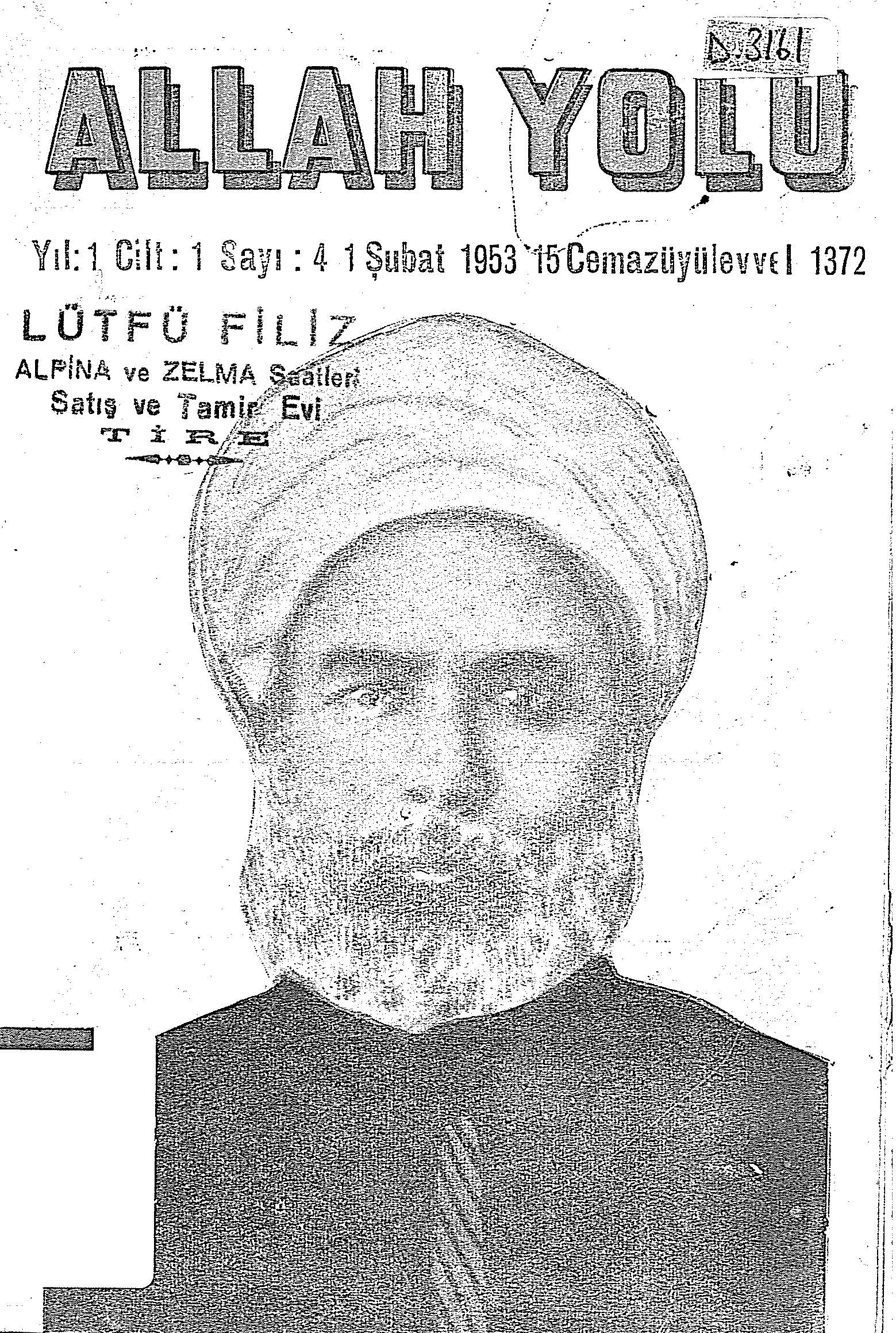 1. Cilt 4. Sayı Kapağı
