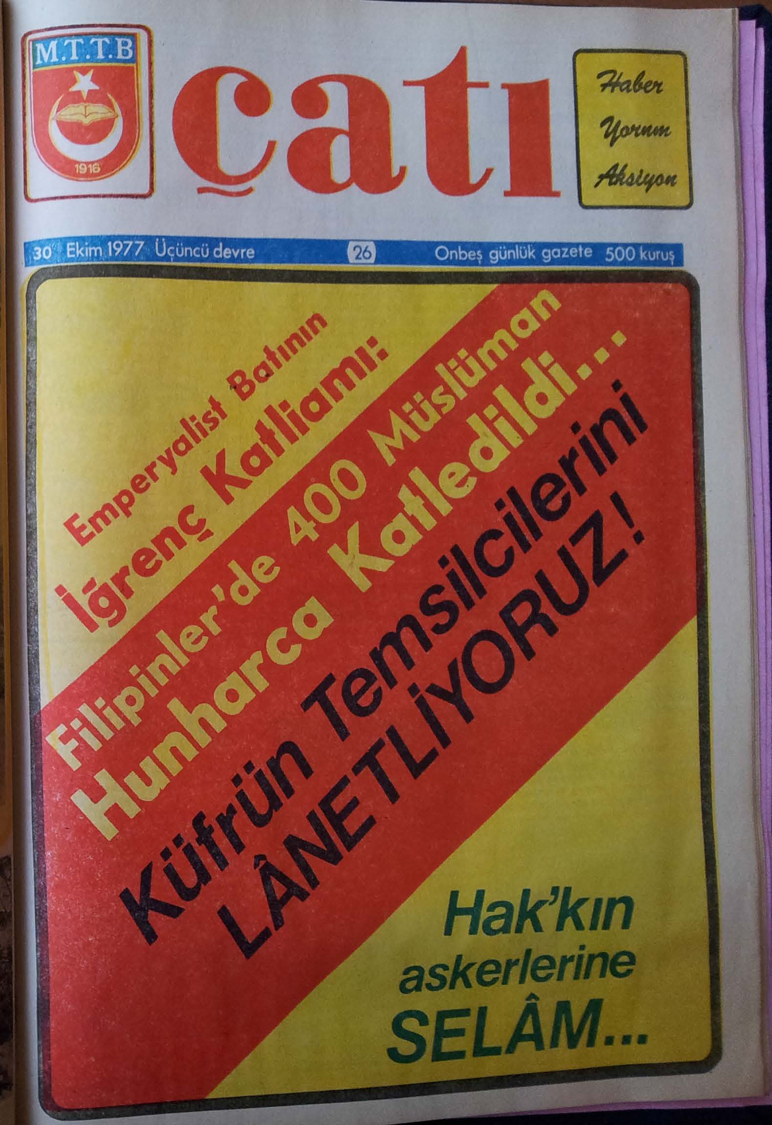 26. Sayı Kapağı