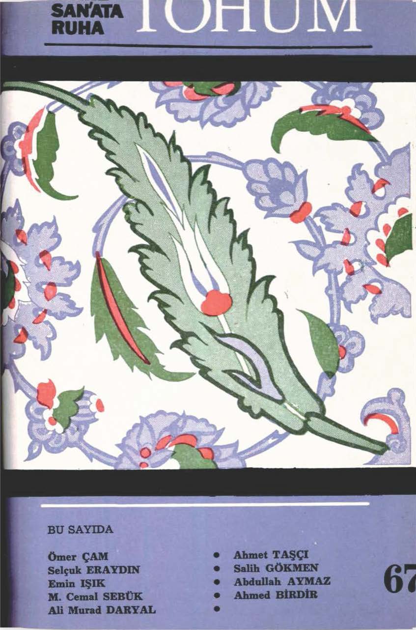 6. Cilt 67. Sayı Kapağı