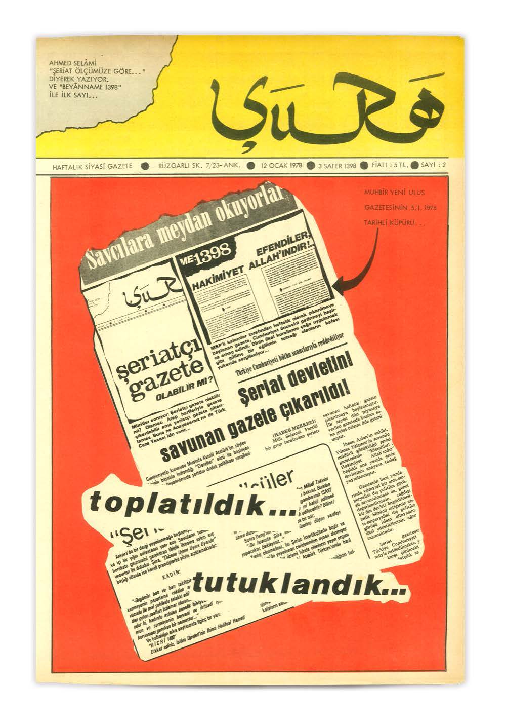 2. Sayı Kapağı