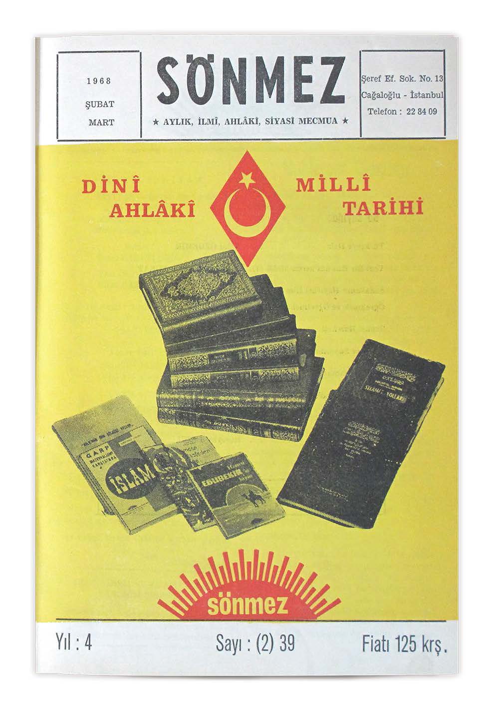 4. Cilt 39. Sayı Kapağı