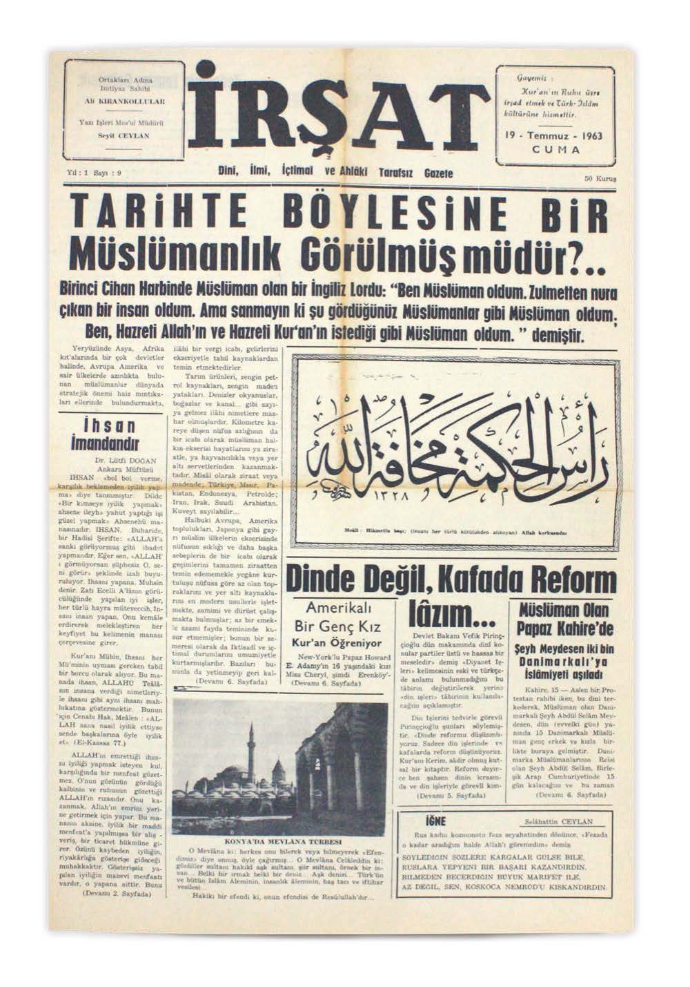 9. Sayı Kapağı