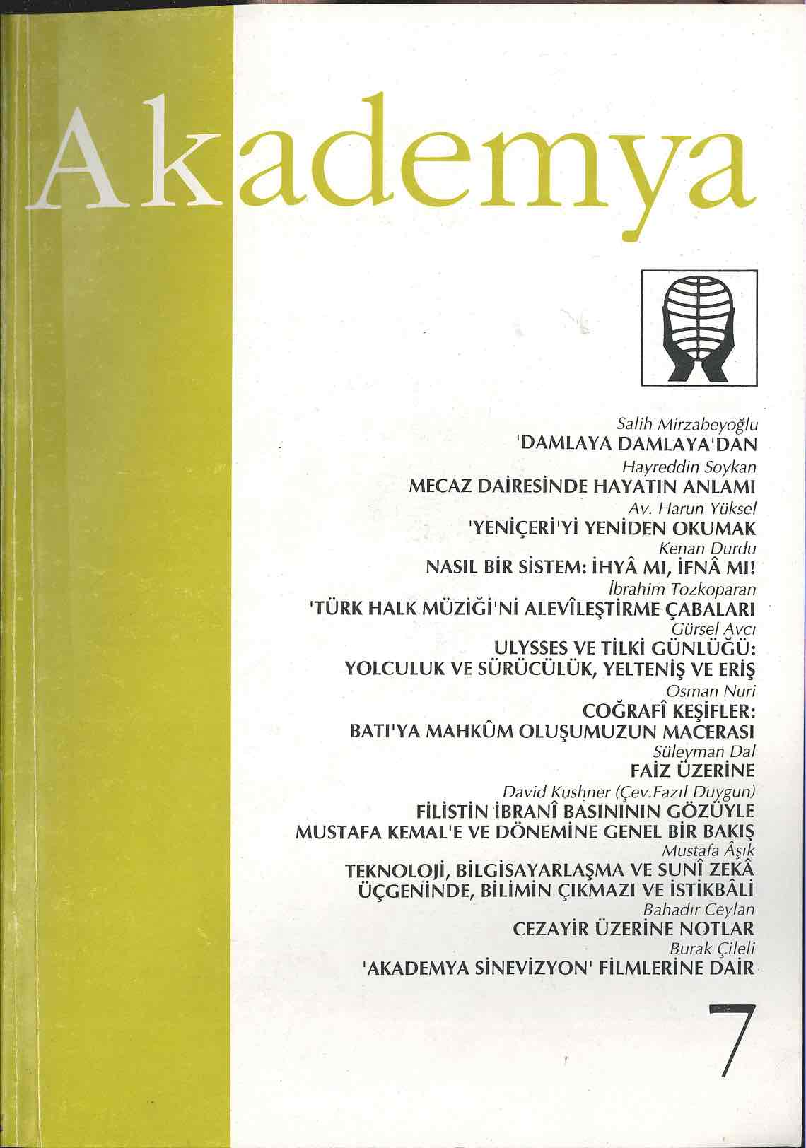 7. Sayı Kapağı