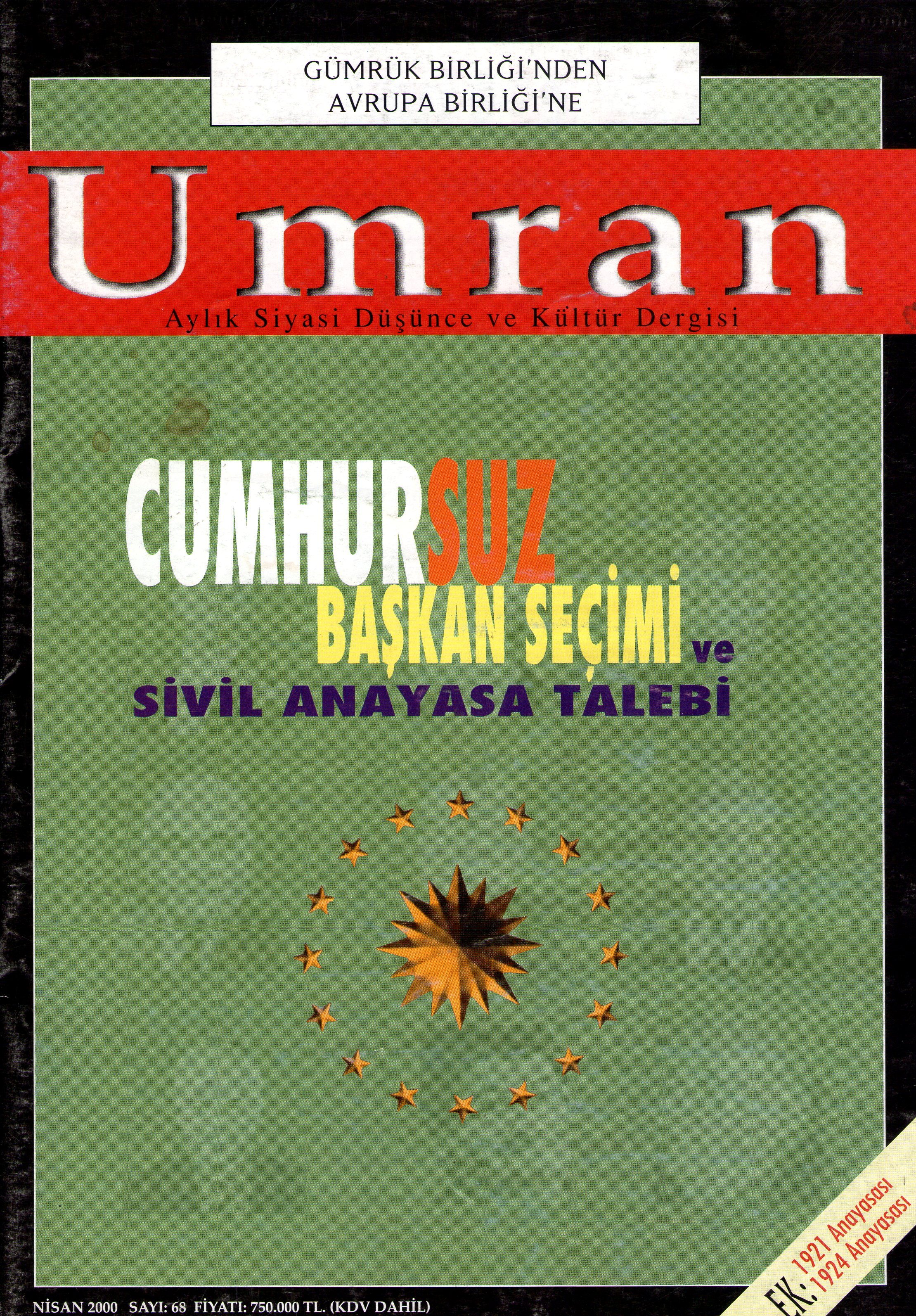 68. Sayı Kapağı