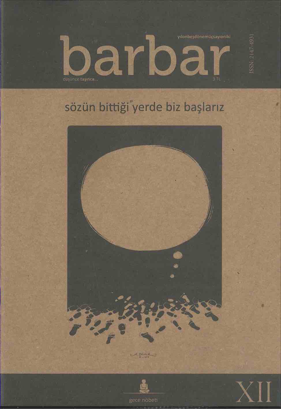 12. Sayı Kapağı
