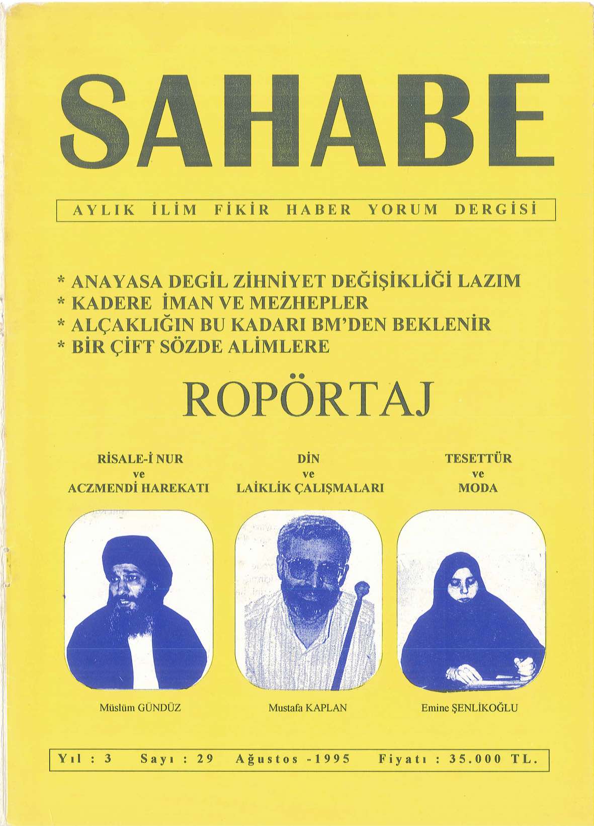 29. Sayı Kapağı
