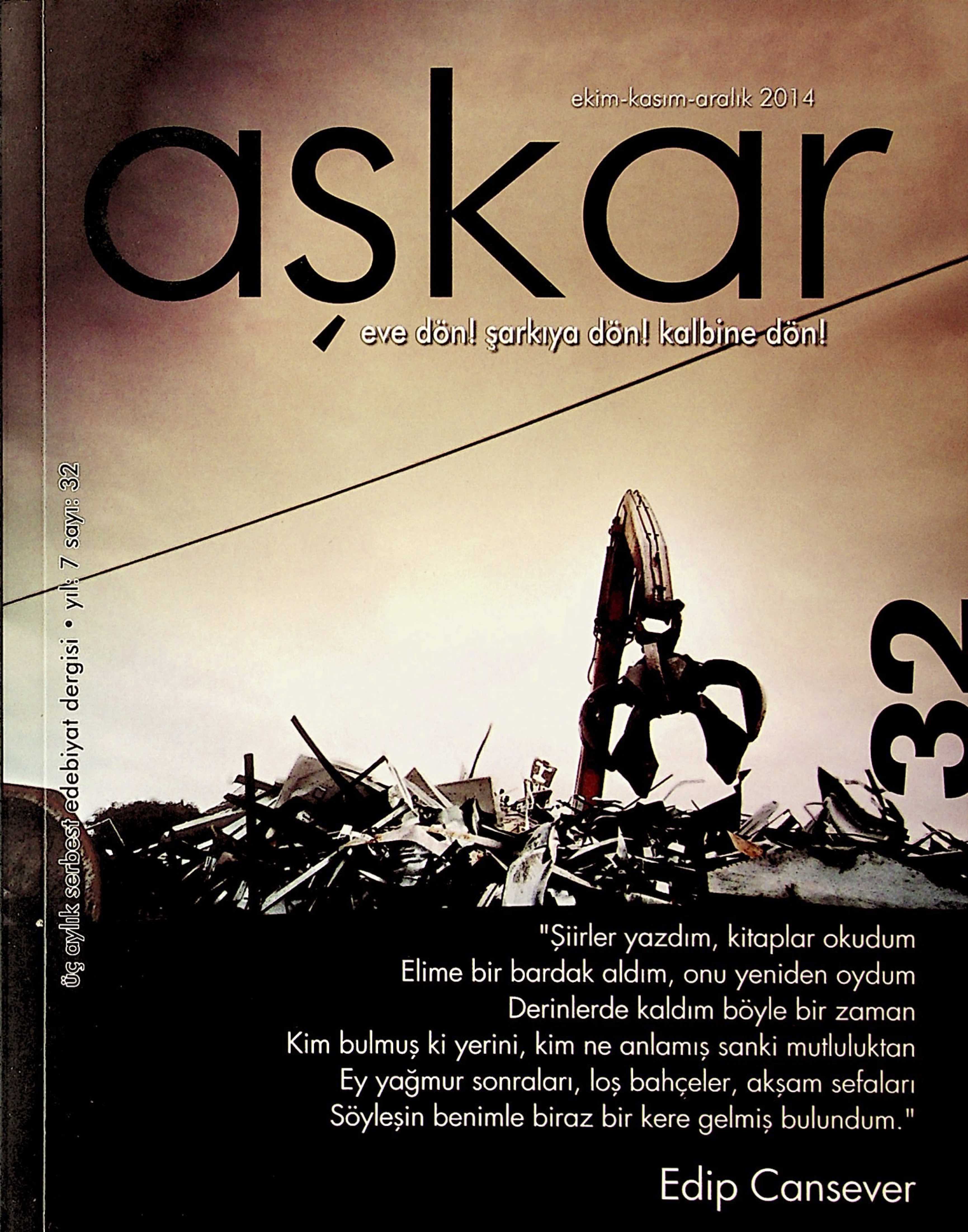 32. Sayı Kapağı