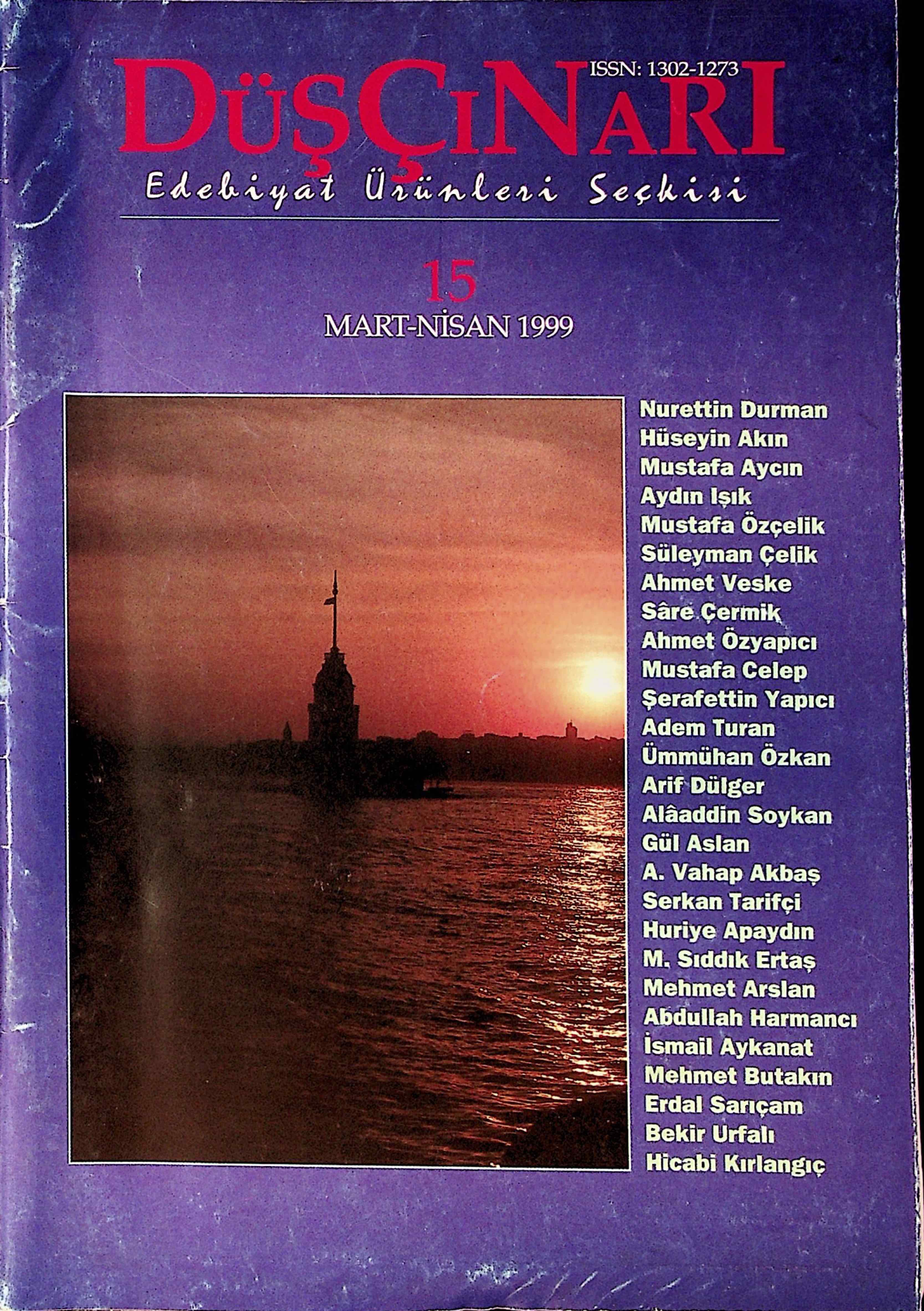 15. Sayı Kapağı