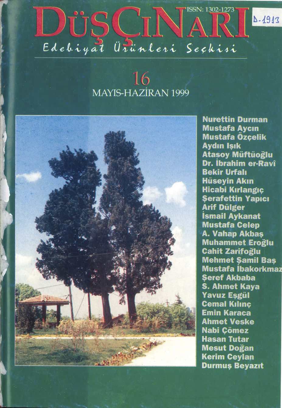 16. Sayı Kapağı