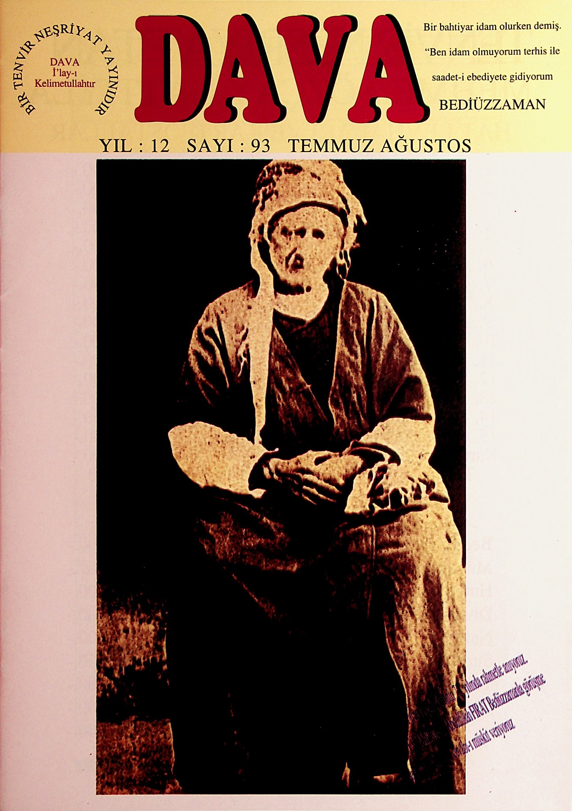 93. Sayı Kapağı