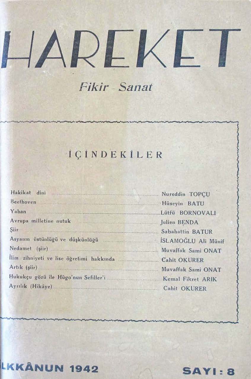 2. Cilt 8. Sayı Kapağı