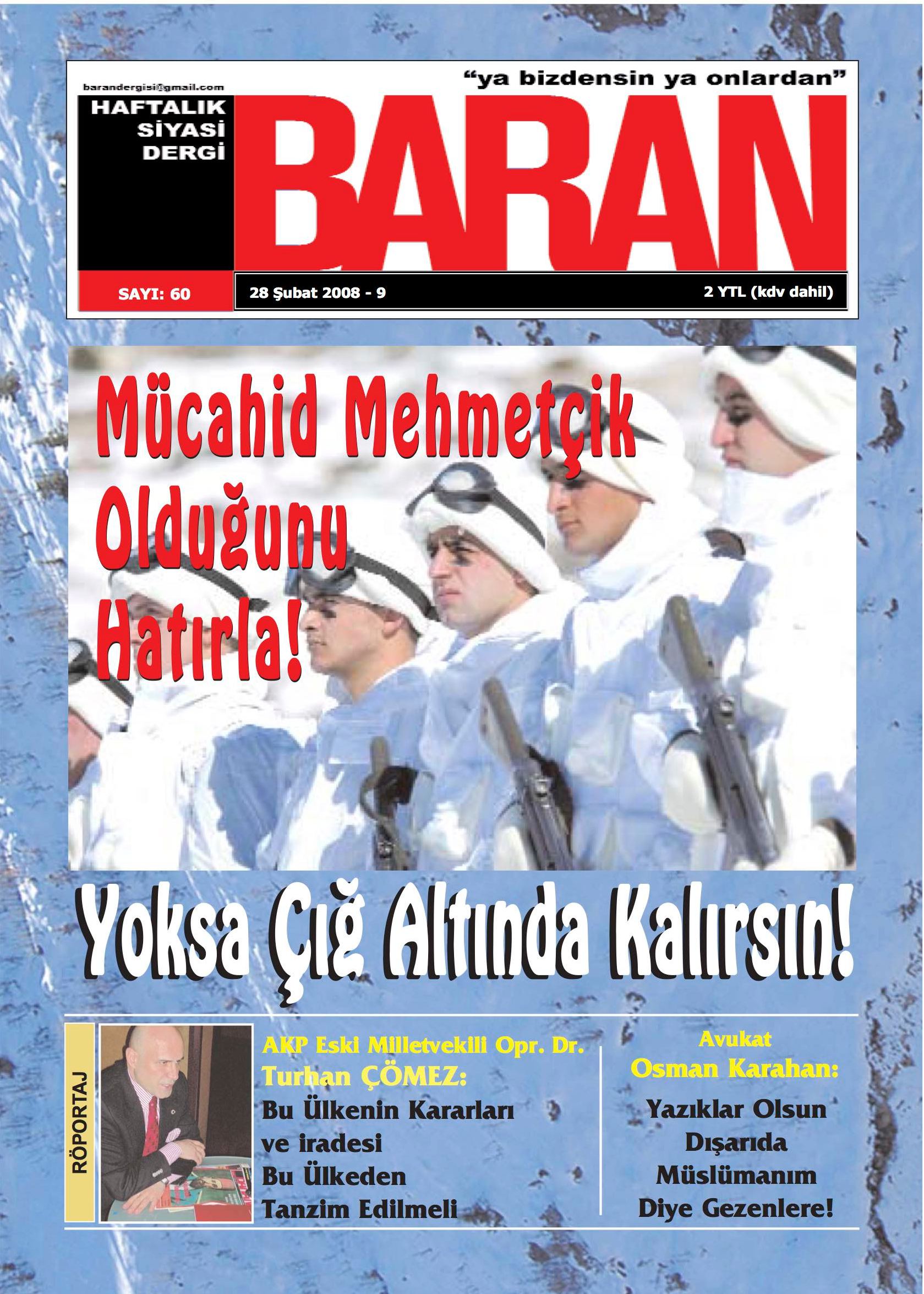 60. Sayı Kapağı