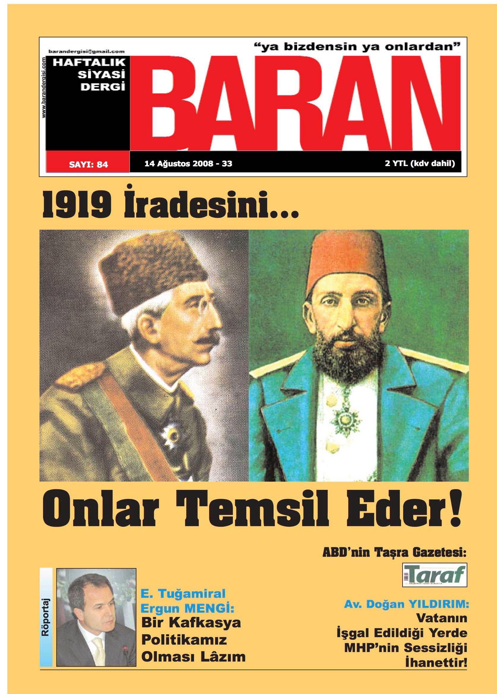 84. Sayı Kapağı