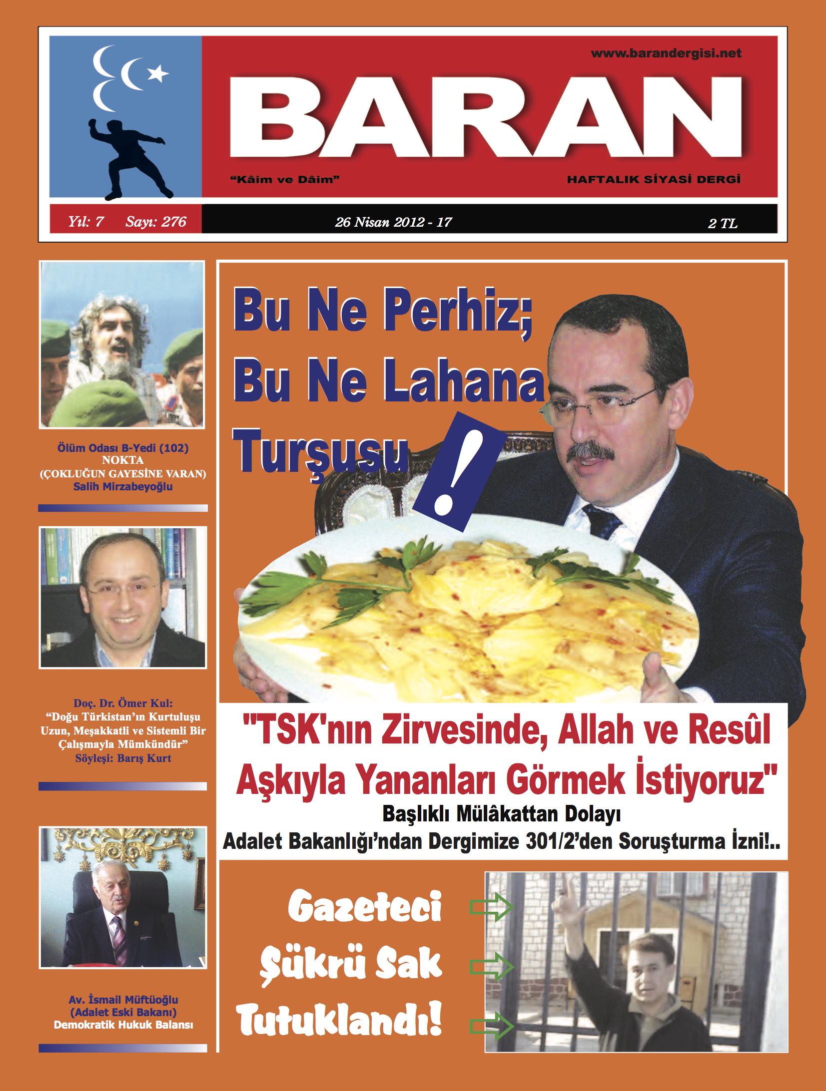 276. Sayı Kapağı