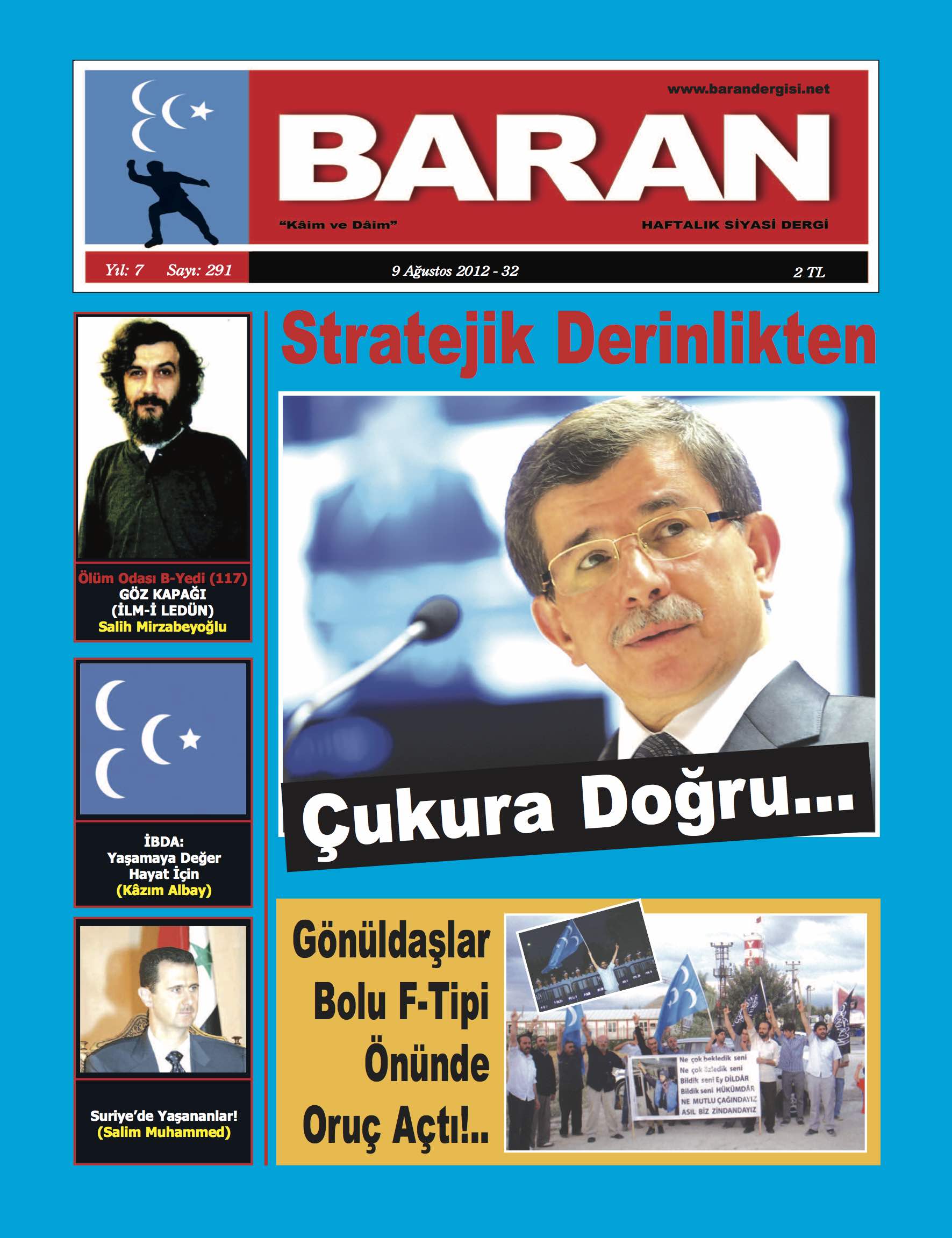 291. Sayı Kapağı