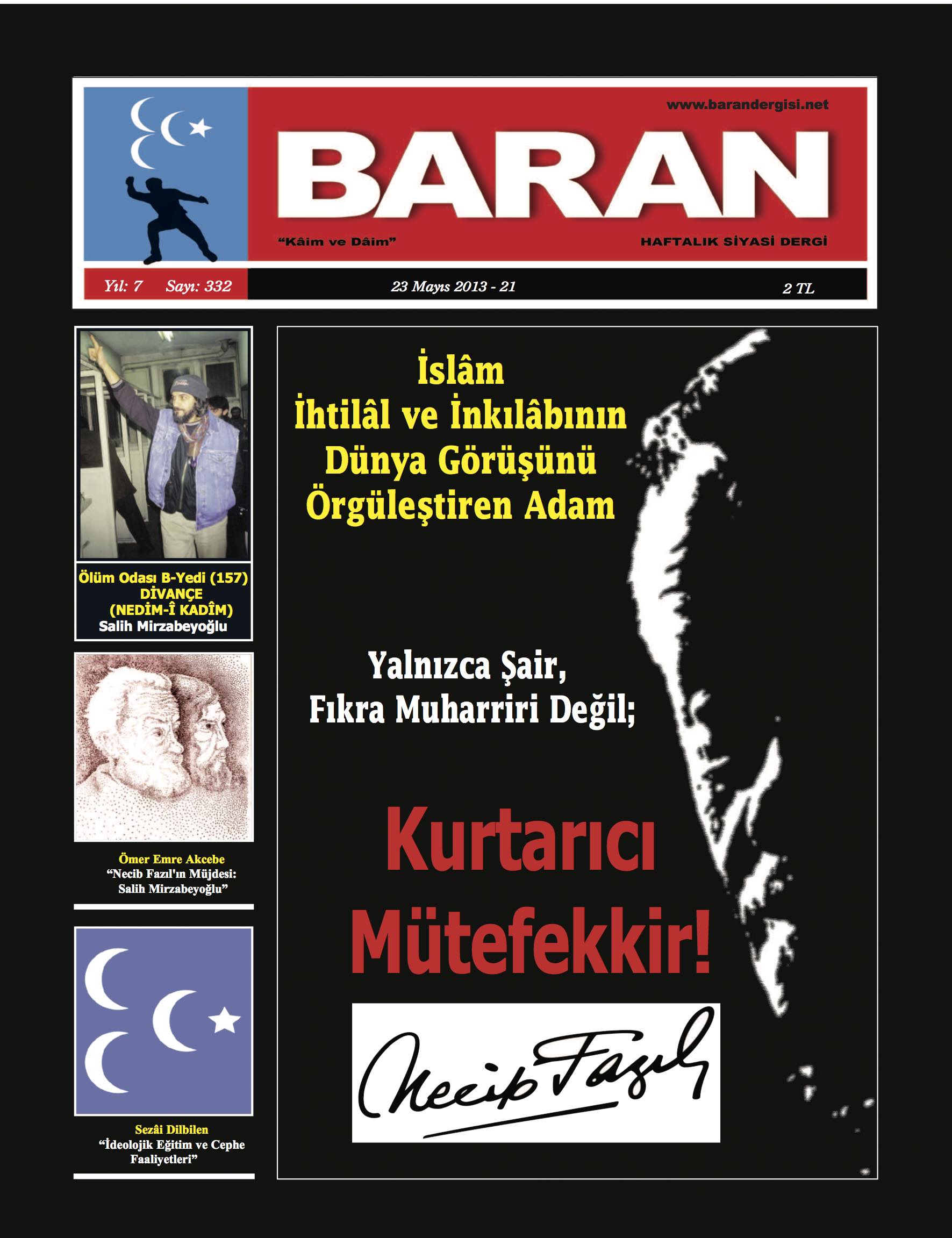 332. Sayı Kapağı