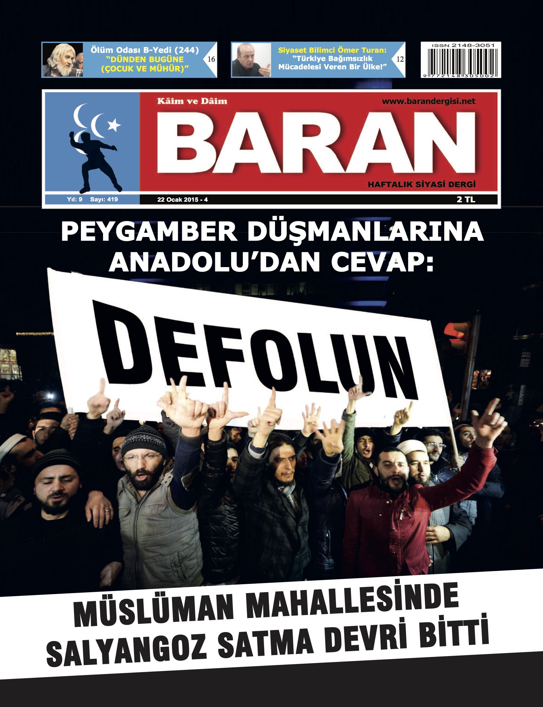 419. Sayı Kapağı