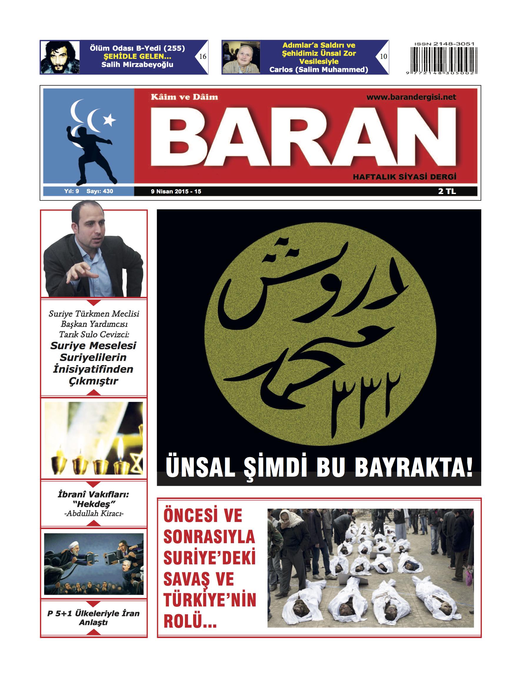 430. Sayı Kapağı