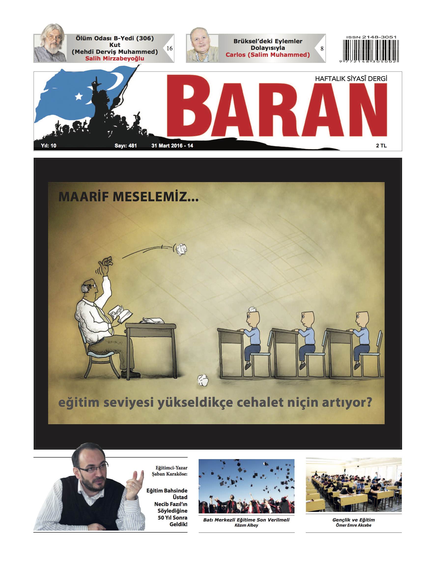 481. Sayı Kapağı