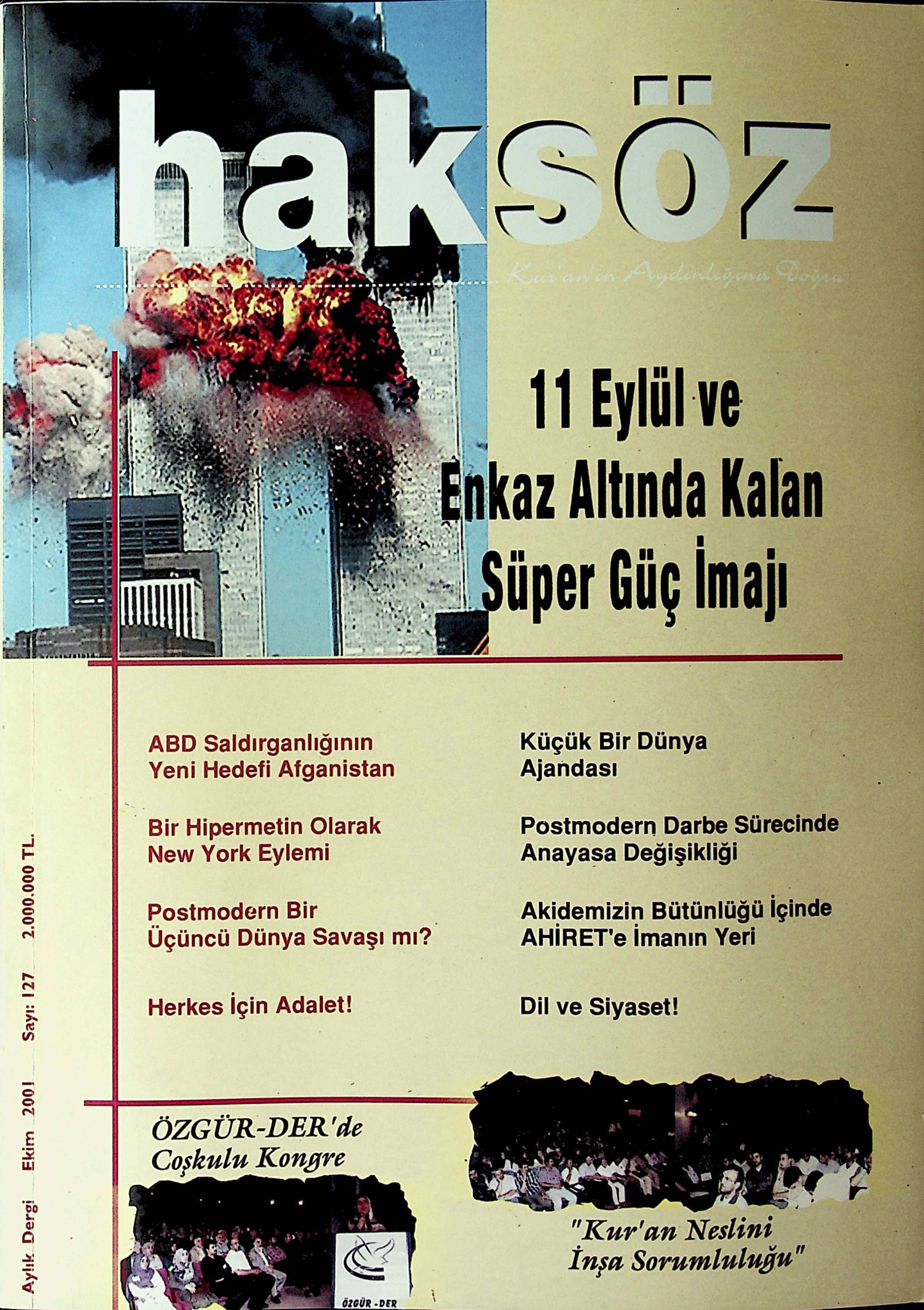 127. Sayı Kapağı