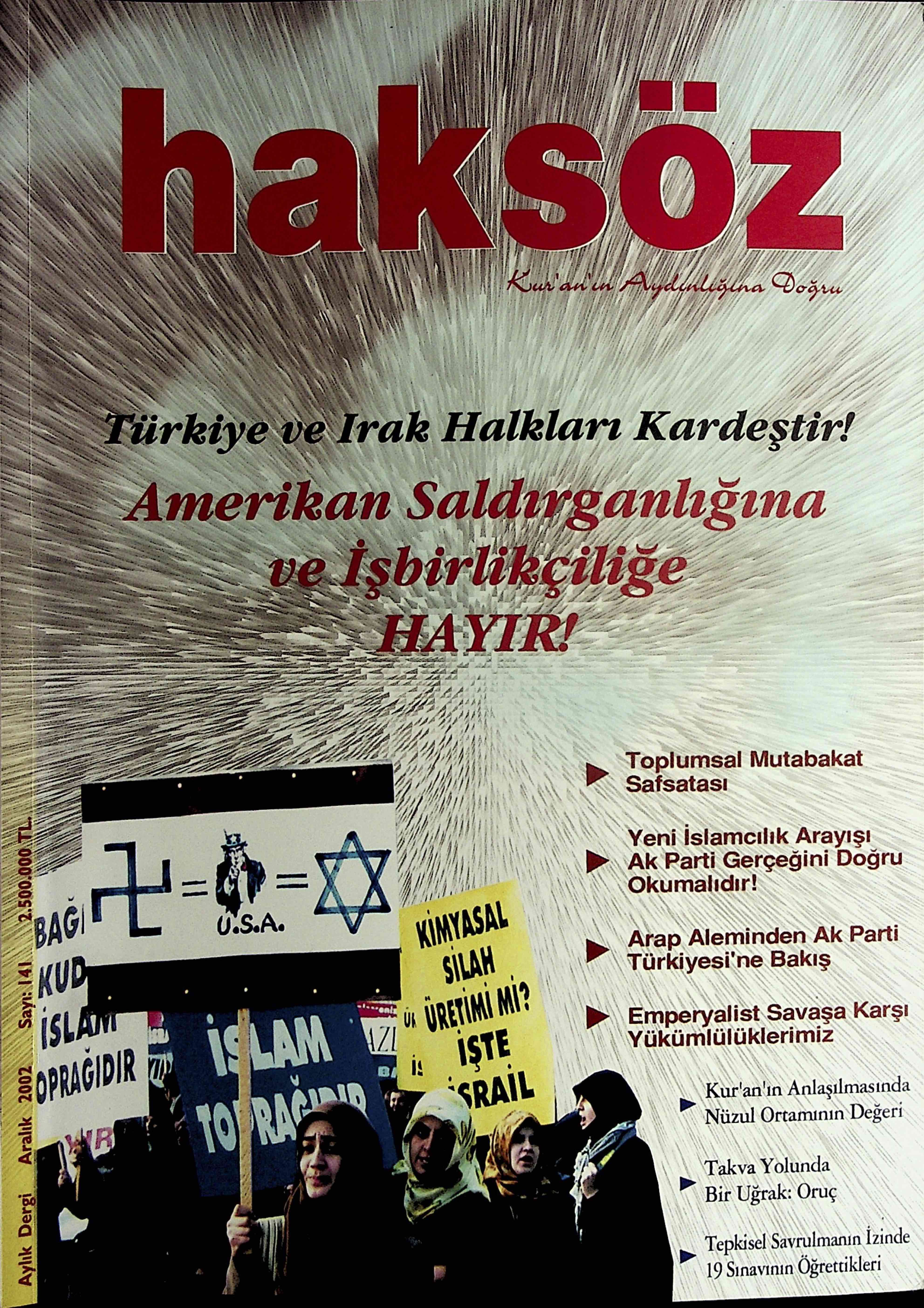 141. Sayı Kapağı