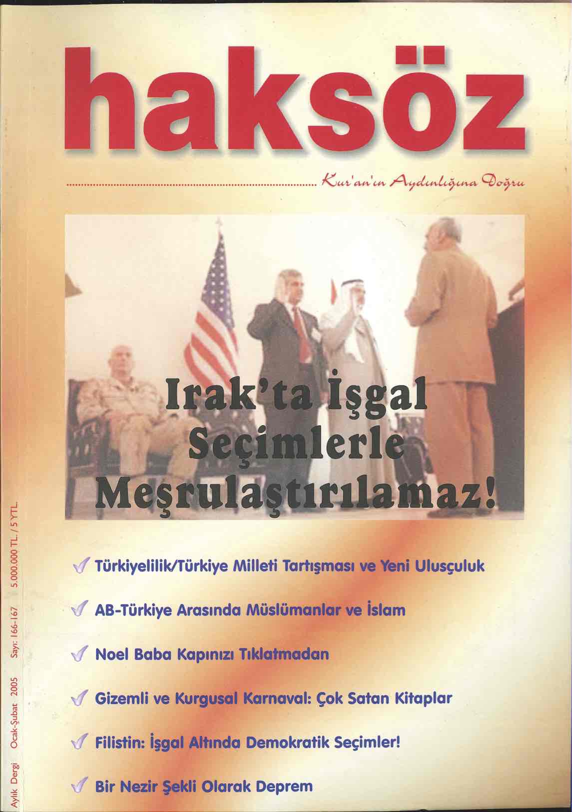 166-167. Sayı Kapağı
