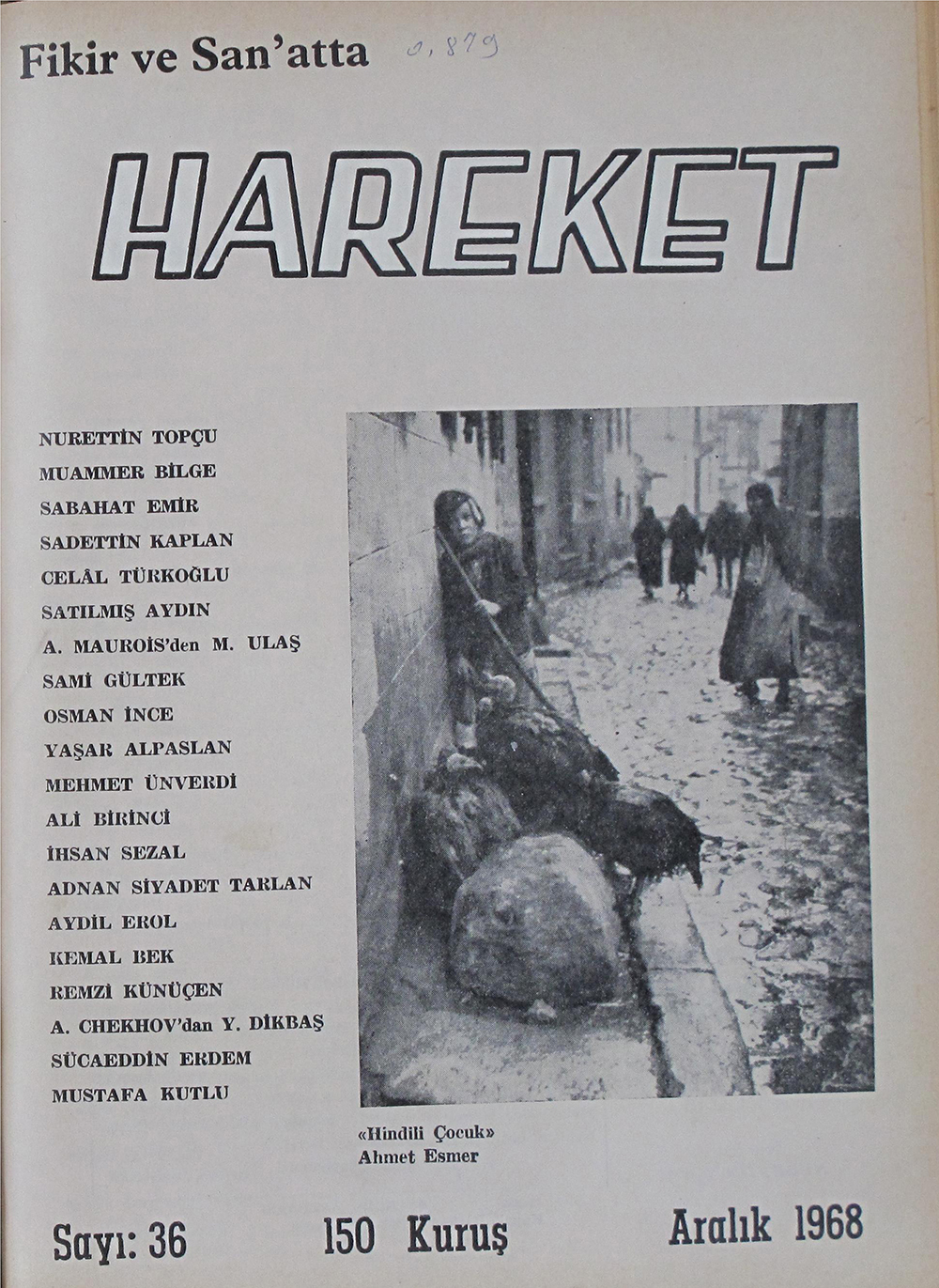 5. Cilt 36. Sayı Kapağı