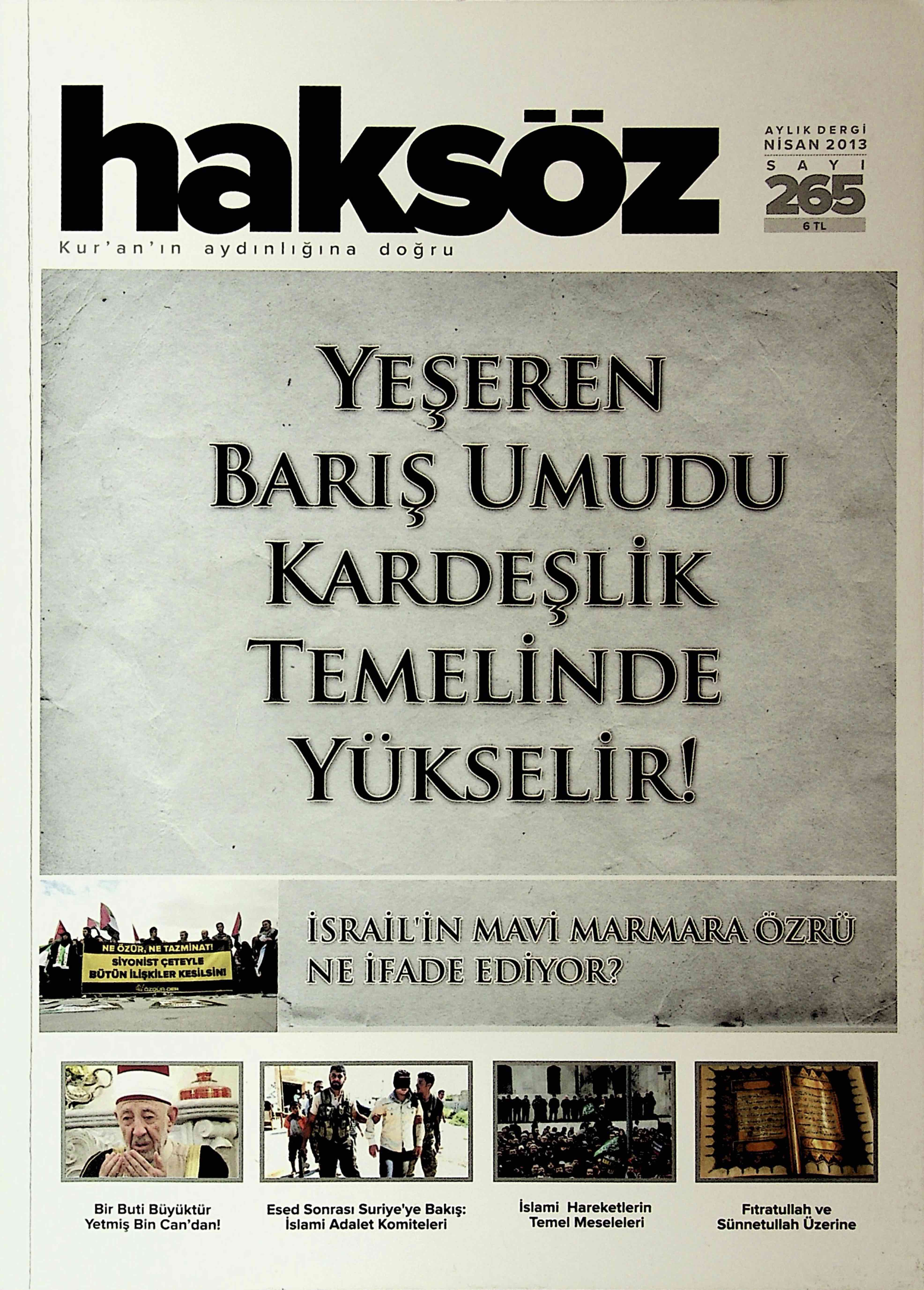 265. Sayı Kapağı
