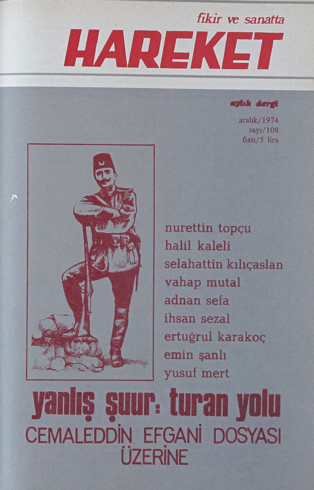 5. Cilt 108. Sayı Kapağı
