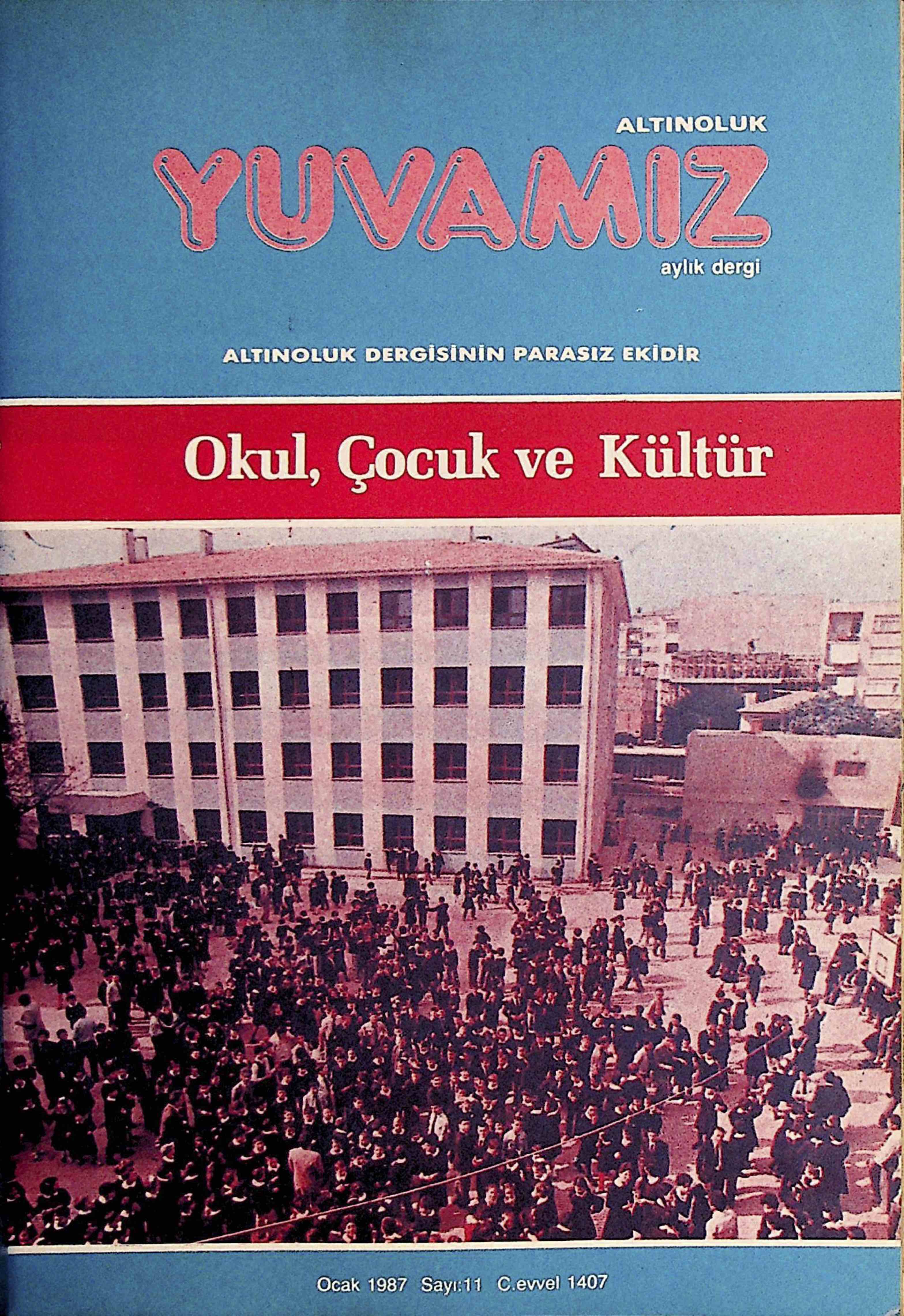 11. Sayı Kapağı