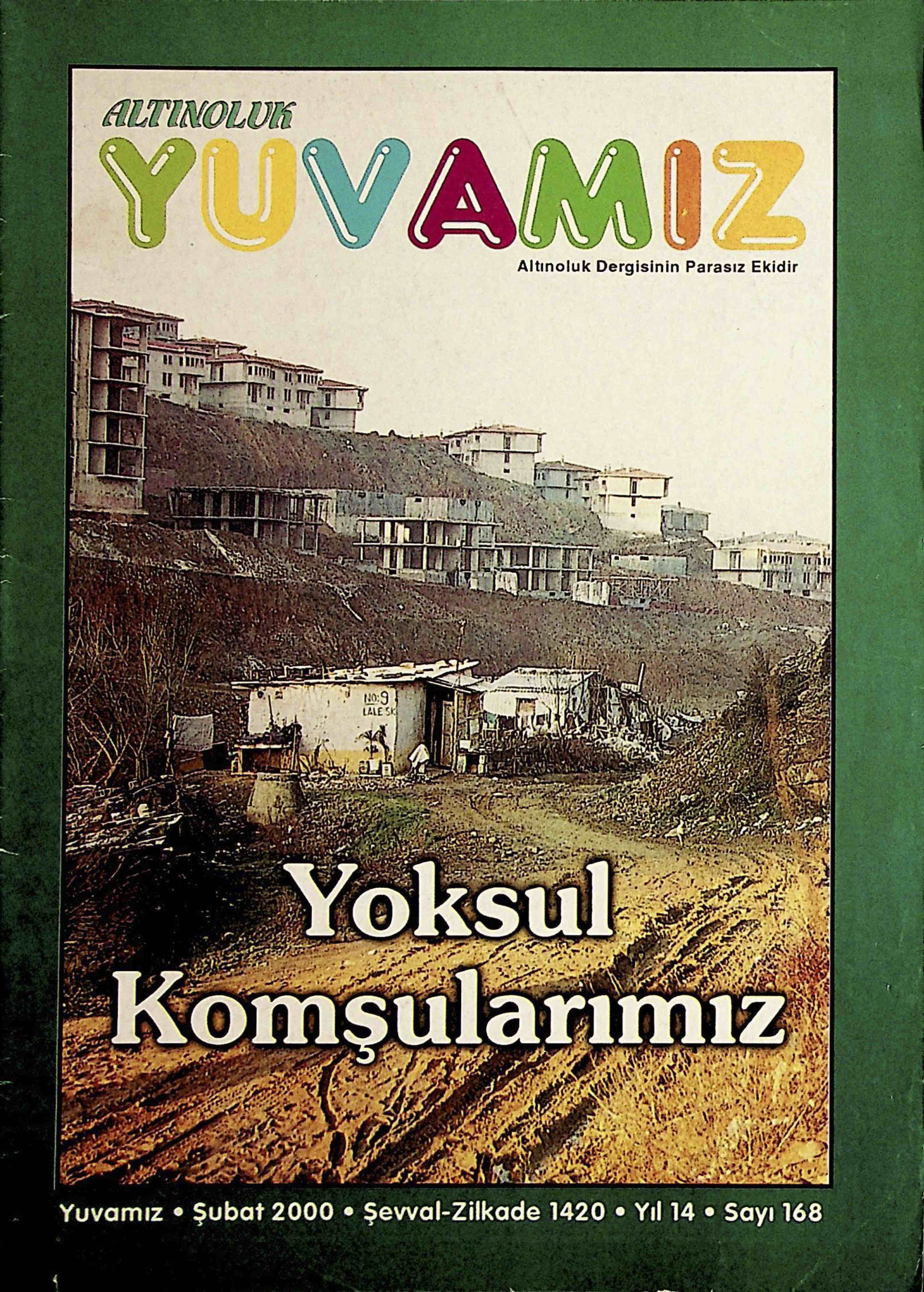 168. Sayı Kapağı