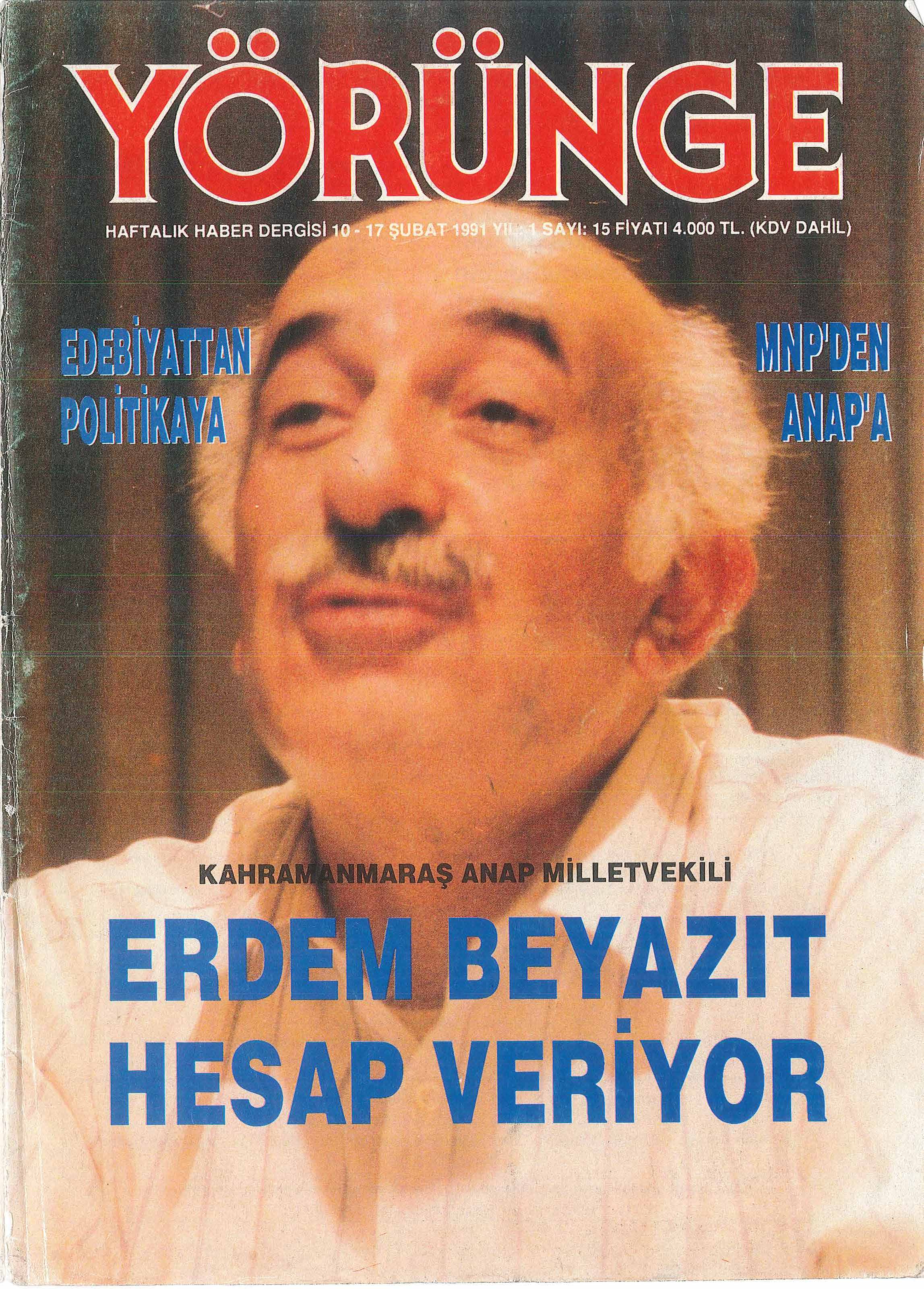 15. Sayı Kapağı