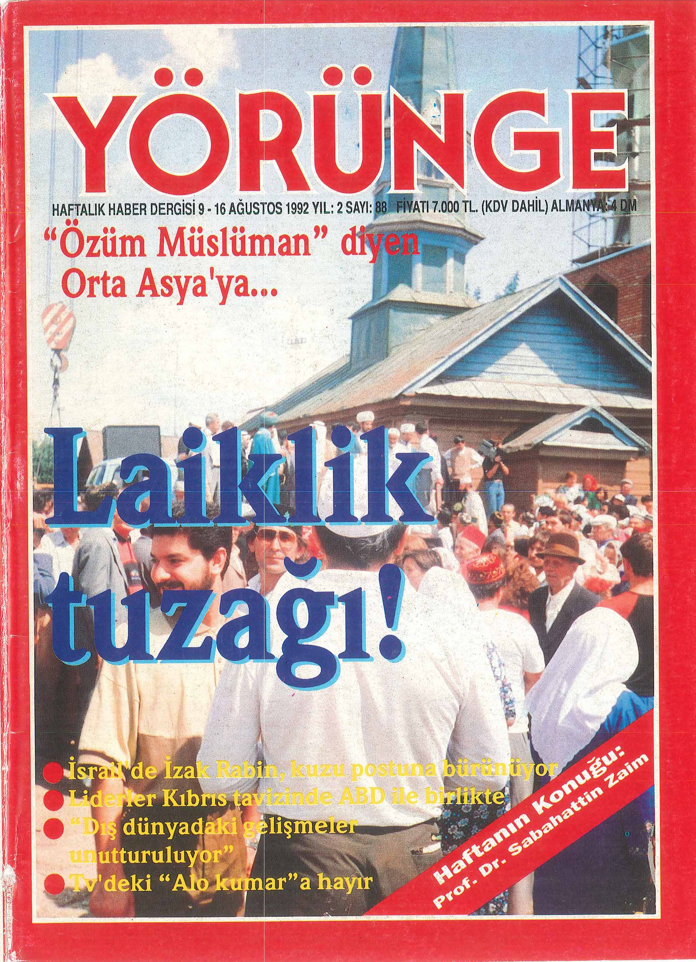 88. Sayı Kapağı