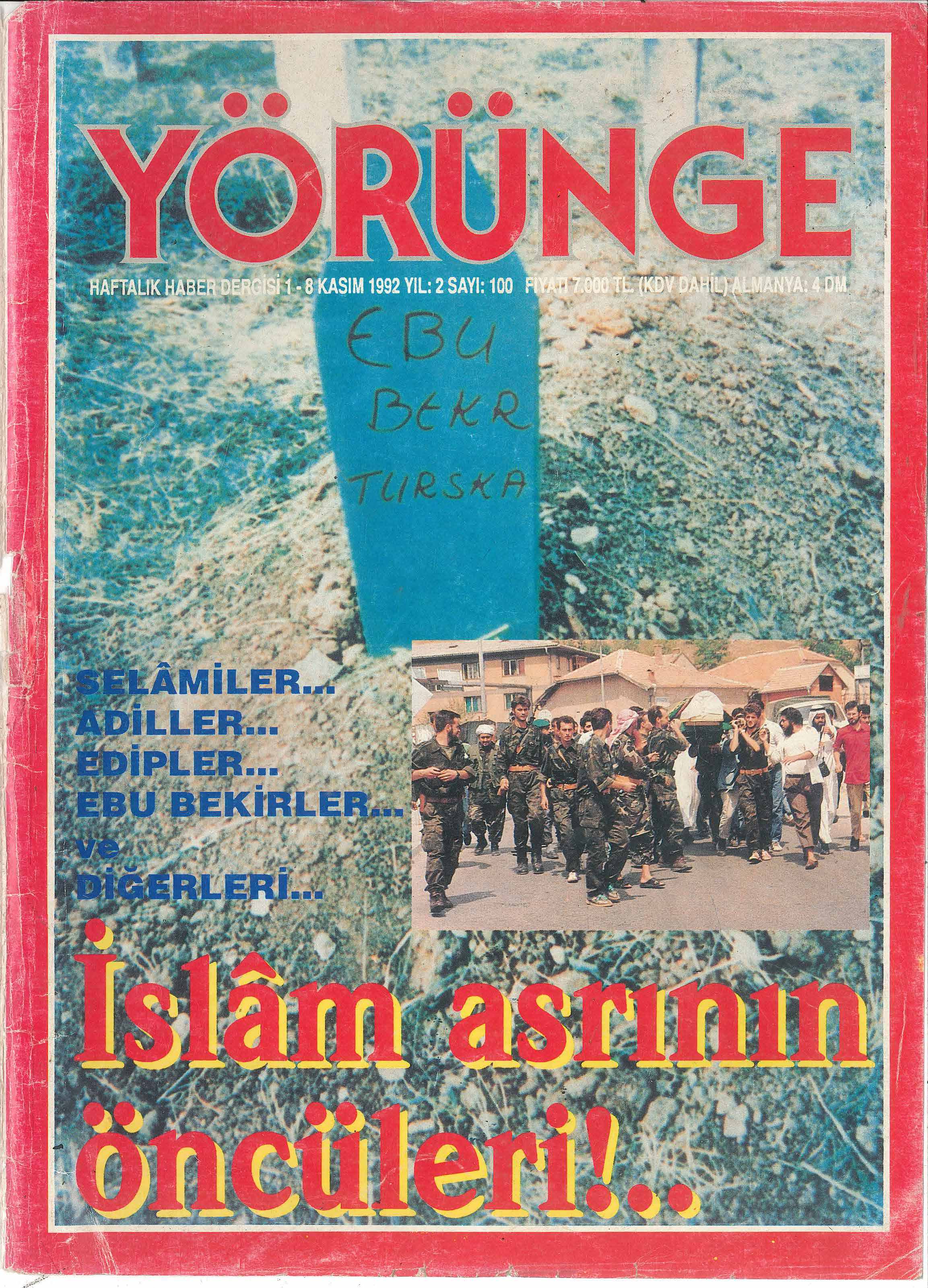 100. Sayı Kapağı