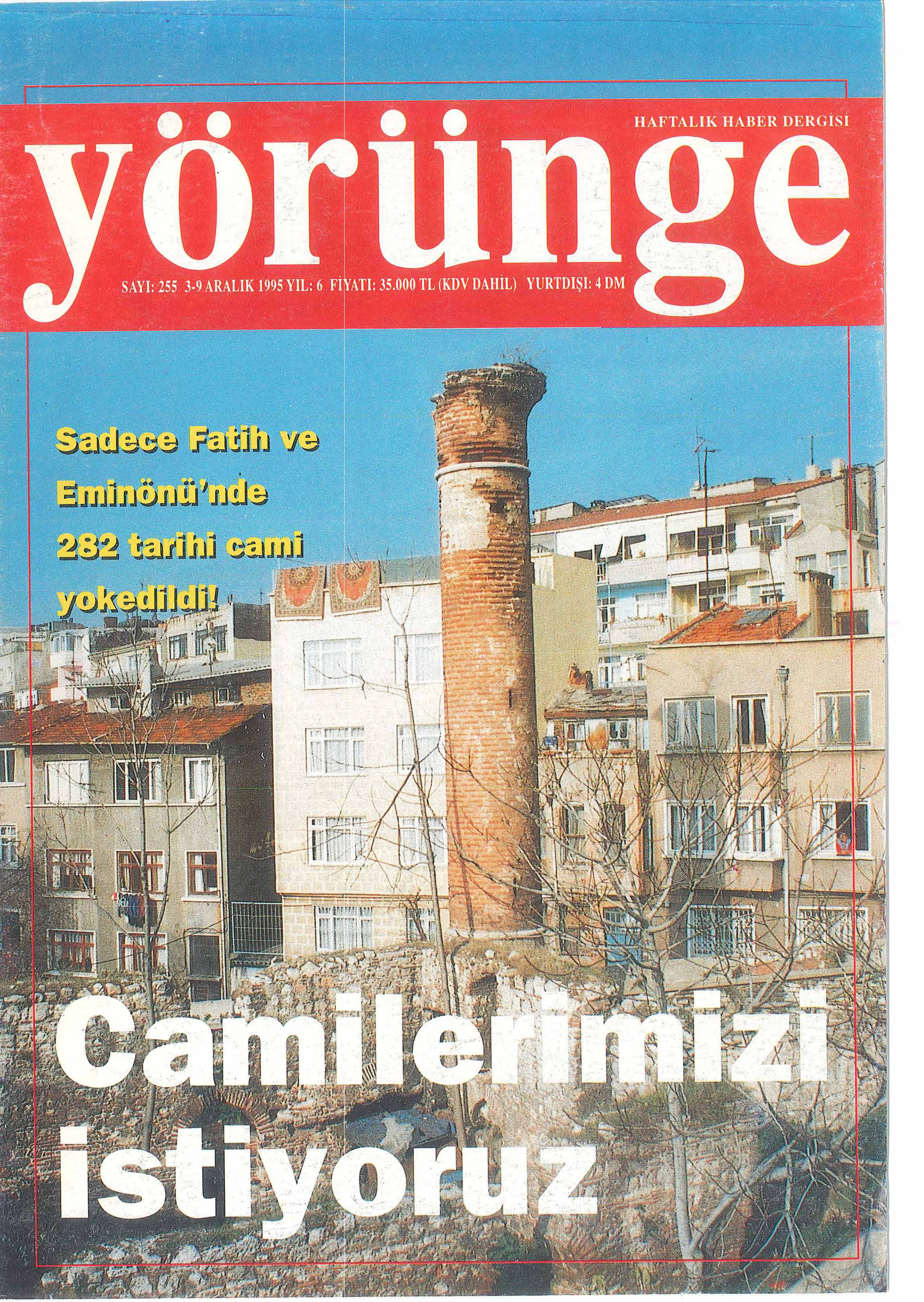 255. Sayı Kapağı