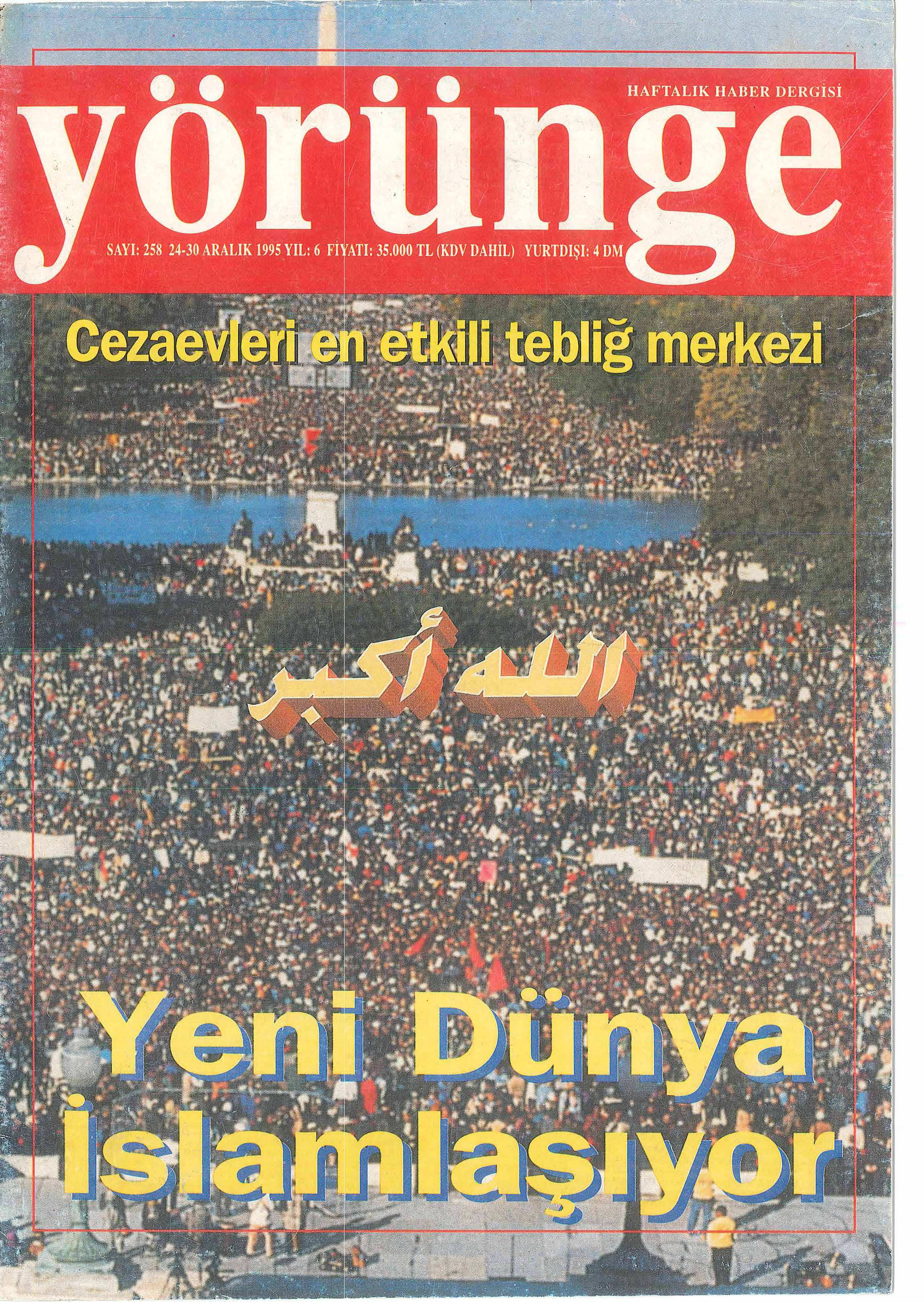 258. Sayı Kapağı