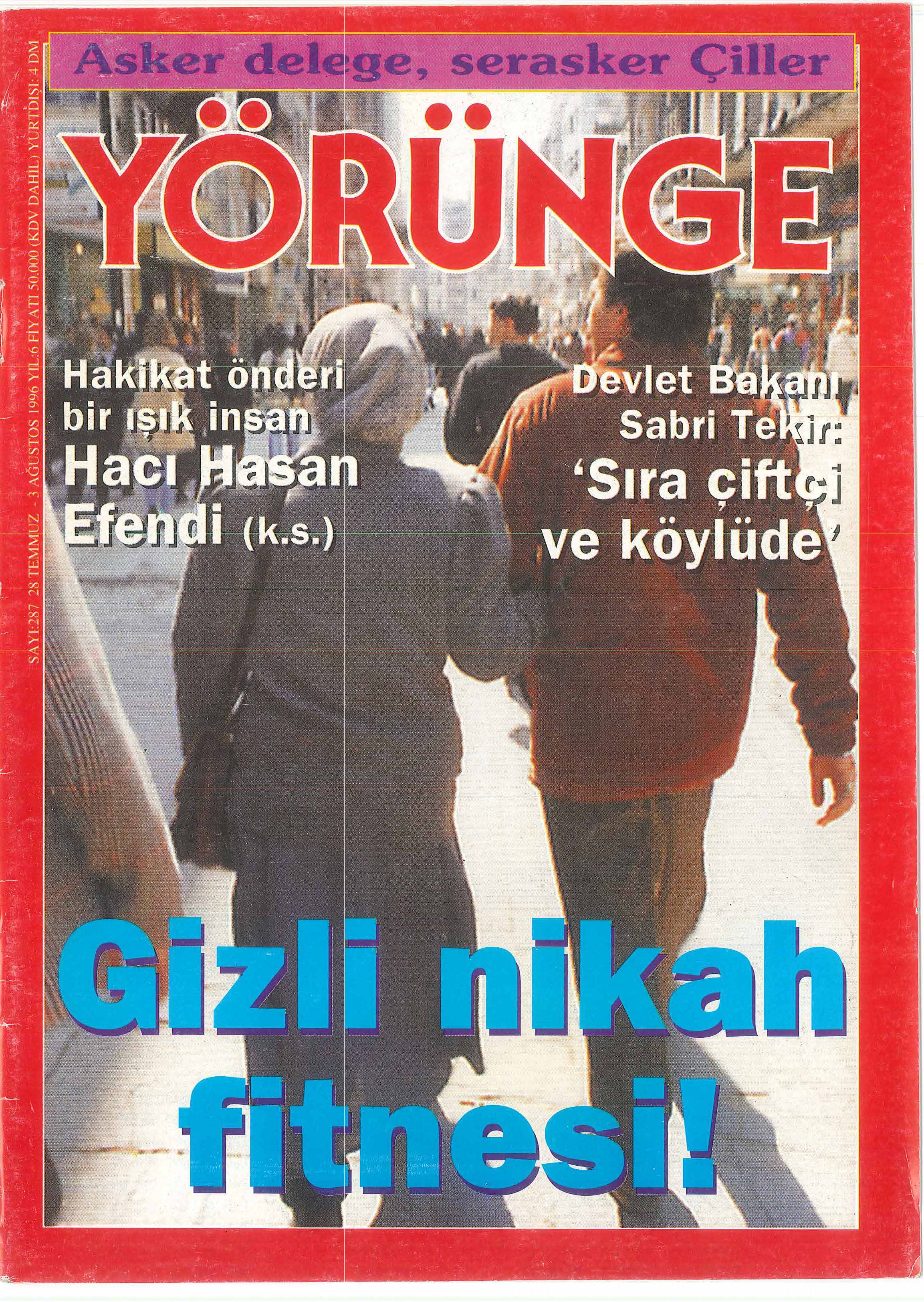 287. Sayı Kapağı